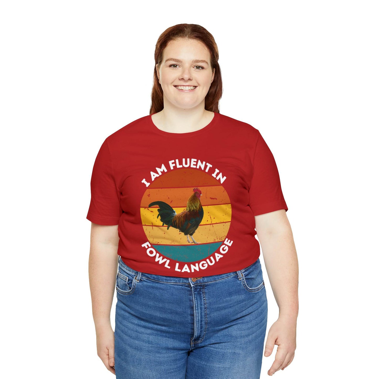 Fluent in Fowl Language shirt, Chicken Shirt Chicken Tee Chicken Owner Gift - Gift For Chicken Lover gift - Giftsmojo