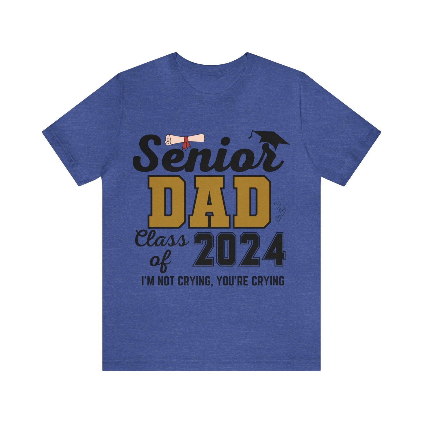 Proud Senior Dad Class of 2024 T-Shirt, Proud Senior Dad Shirt, Gift for Graduate, Graduation 2024 Family Shirt 2024 Senior Dad - Giftsmojo