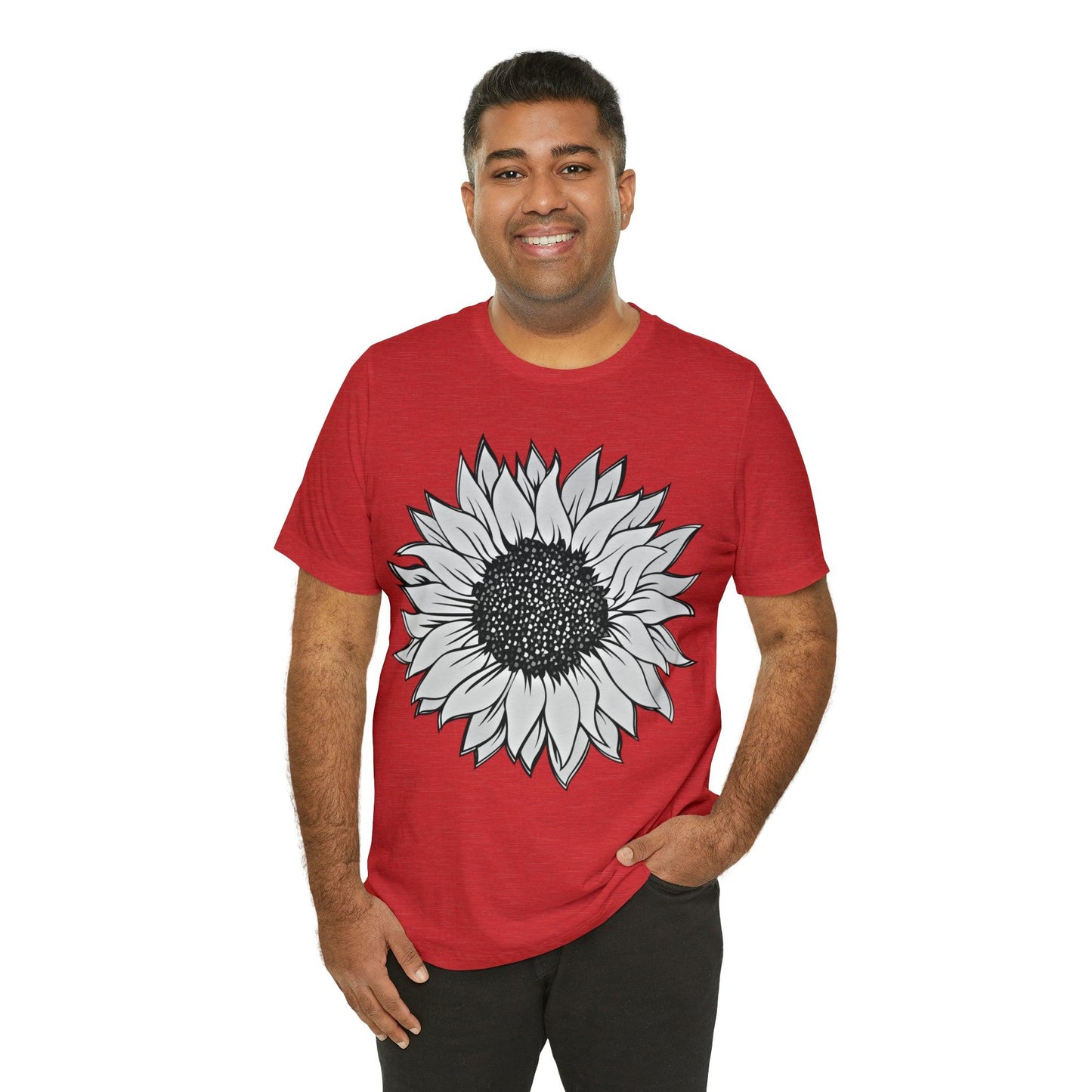 Sunflower Shirt, Floral Tee Shirt, Flower Shirt, Garden Shirt, Womens Fall Summer Shirt Sunshine Tee, Gift for Gardener, Nature love