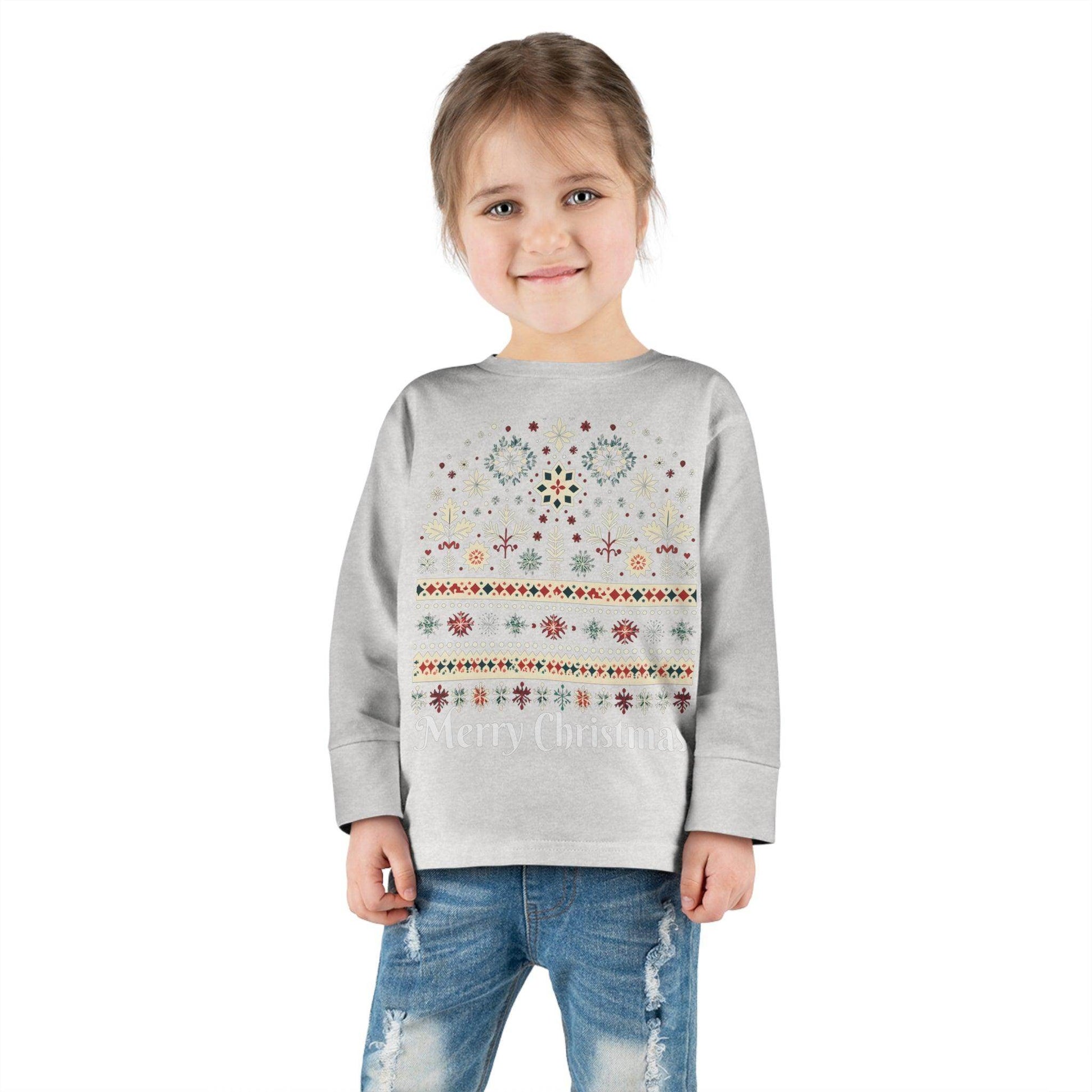 Kids Christmas Shirt Long Sleeve for Kids Christmas Outfit for Kids Christmas Design - Giftsmojo