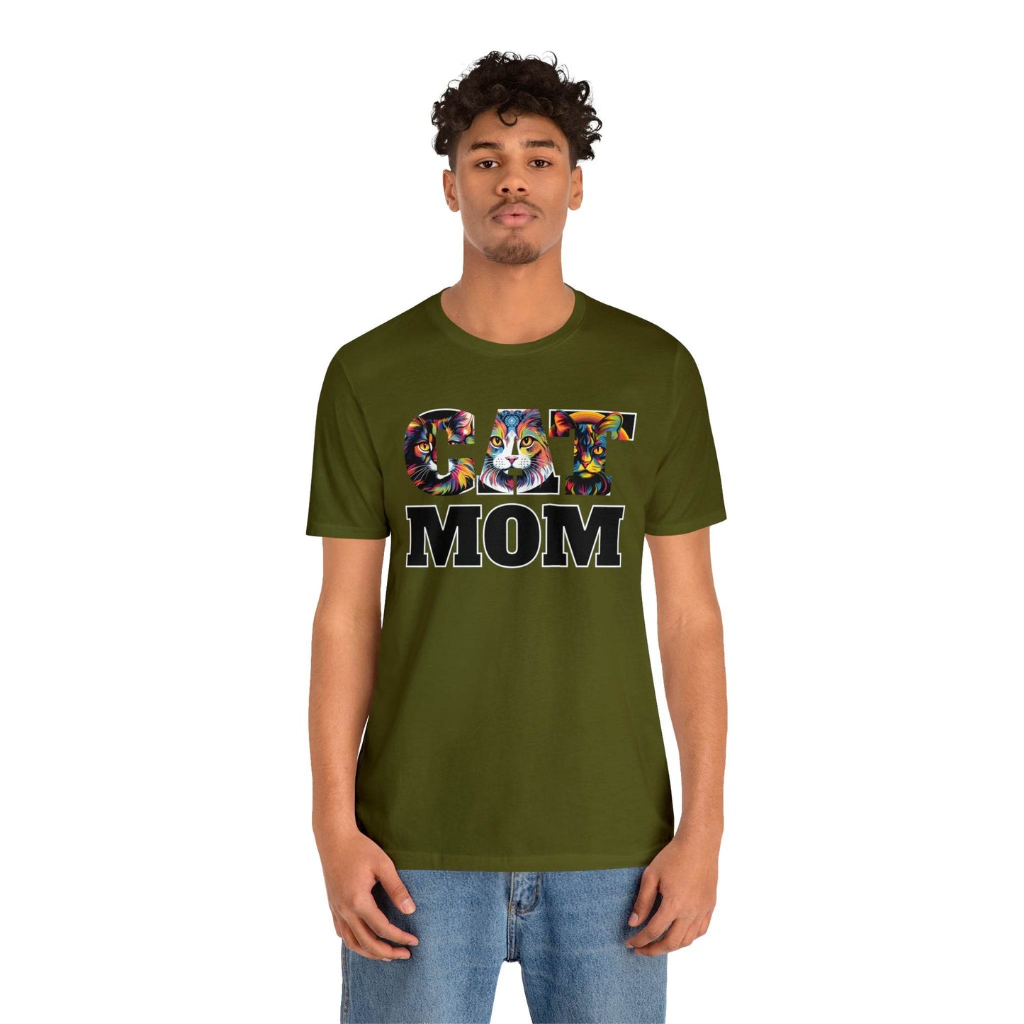 Vintage Cat Shirt Retro Cat Mom Tshirt Animal Lover Gift Cat T Shirt Cat Mom Gift Cat Lover Gift - Cat Lover Shirt Trendy Shirt for Cat Mom - Giftsmojo