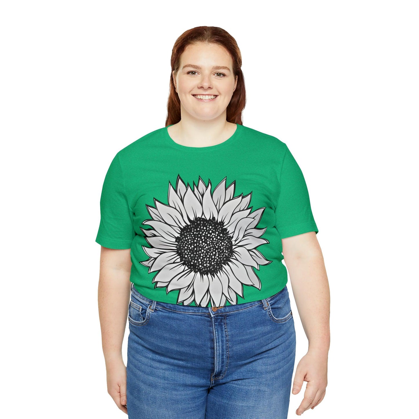 Sunflower Shirt, Floral Tee Shirt, Flower Shirt, Garden Shirt, Womens Fall Summer Shirt Sunshine Tee, Gift for Gardener, Nature love