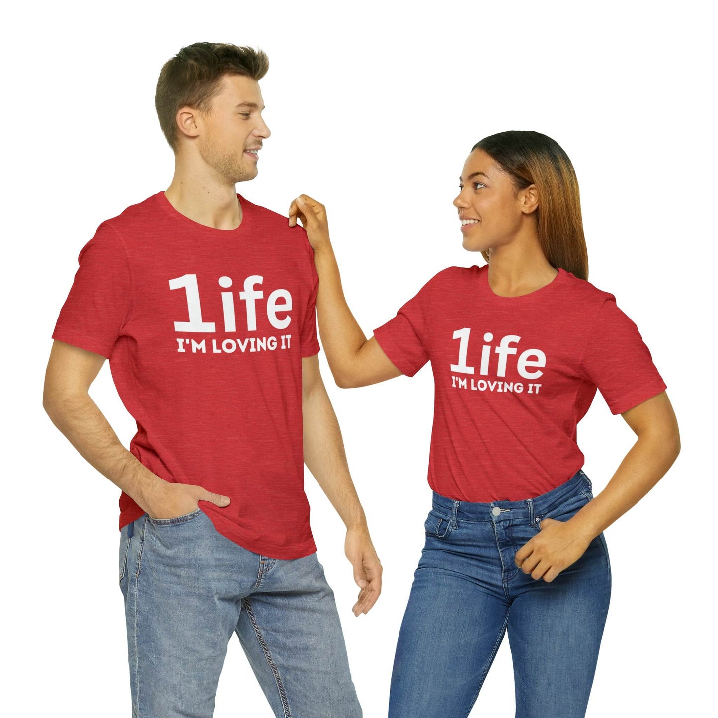One life I'M Loving It Shirt Retro 1life shirt Live Your Life You Only Have One Life To Live Retro Shirt - Giftsmojo