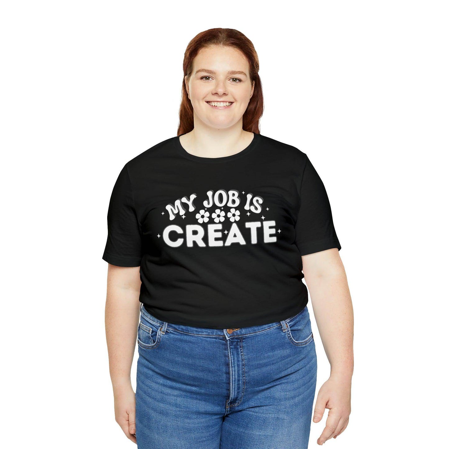 My Job is Create Shirt Artist Shirt, Artist shirt, Designer shirt, writers, Musician Actors Entrepreneur Engineer Scientist Teachers Healthcare professionals Content Creator Shirt - Giftsmojo