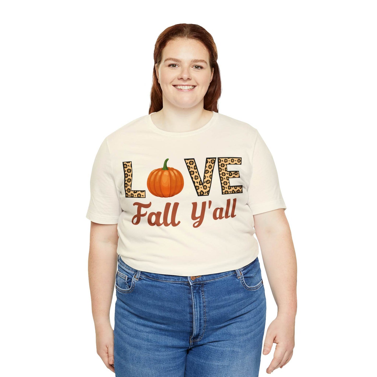 Leopard Print Love Fall Y'all - Giftsmojo