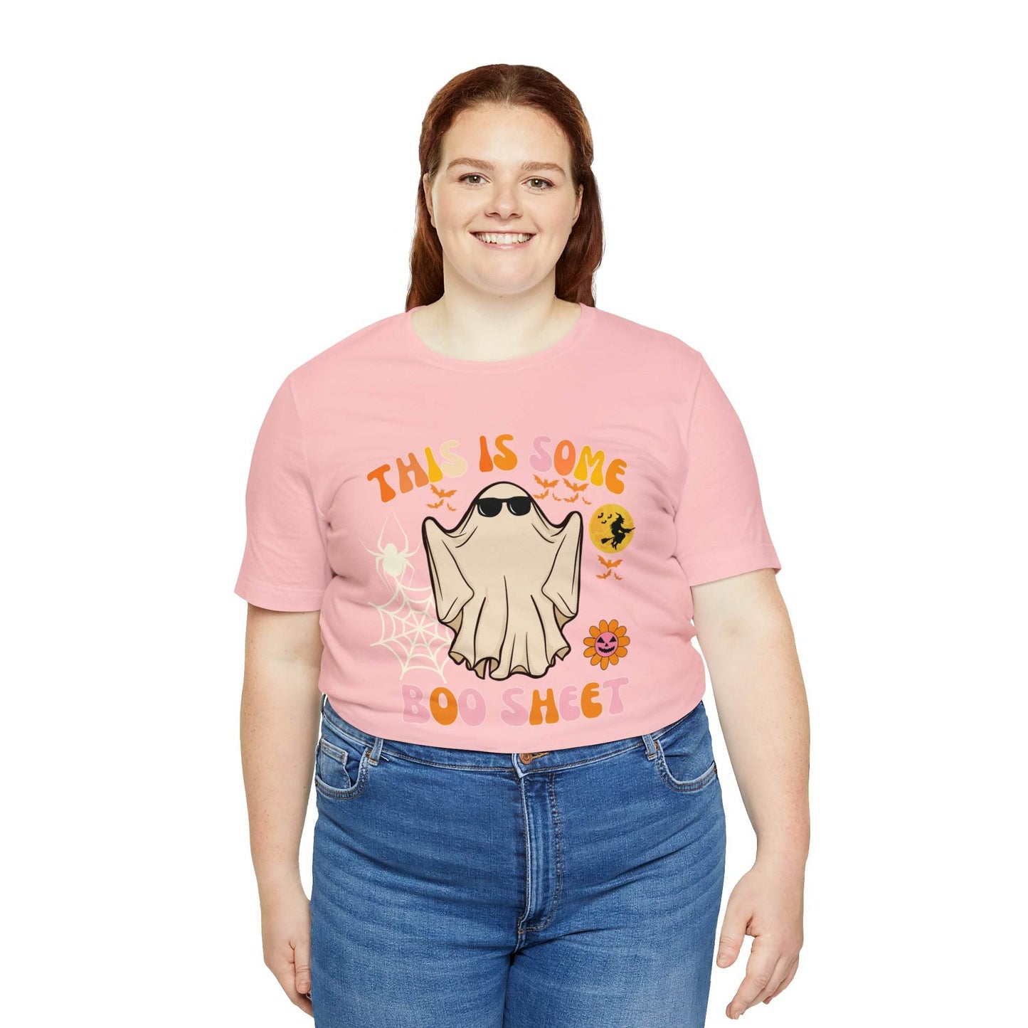 This Is Some Boo Sheet Funny Halloween Shirt Funny Halloween Costume Spooky Season Tee Funny Gift Shirt for Birthday Christmas Anniversary - Giftsmojo