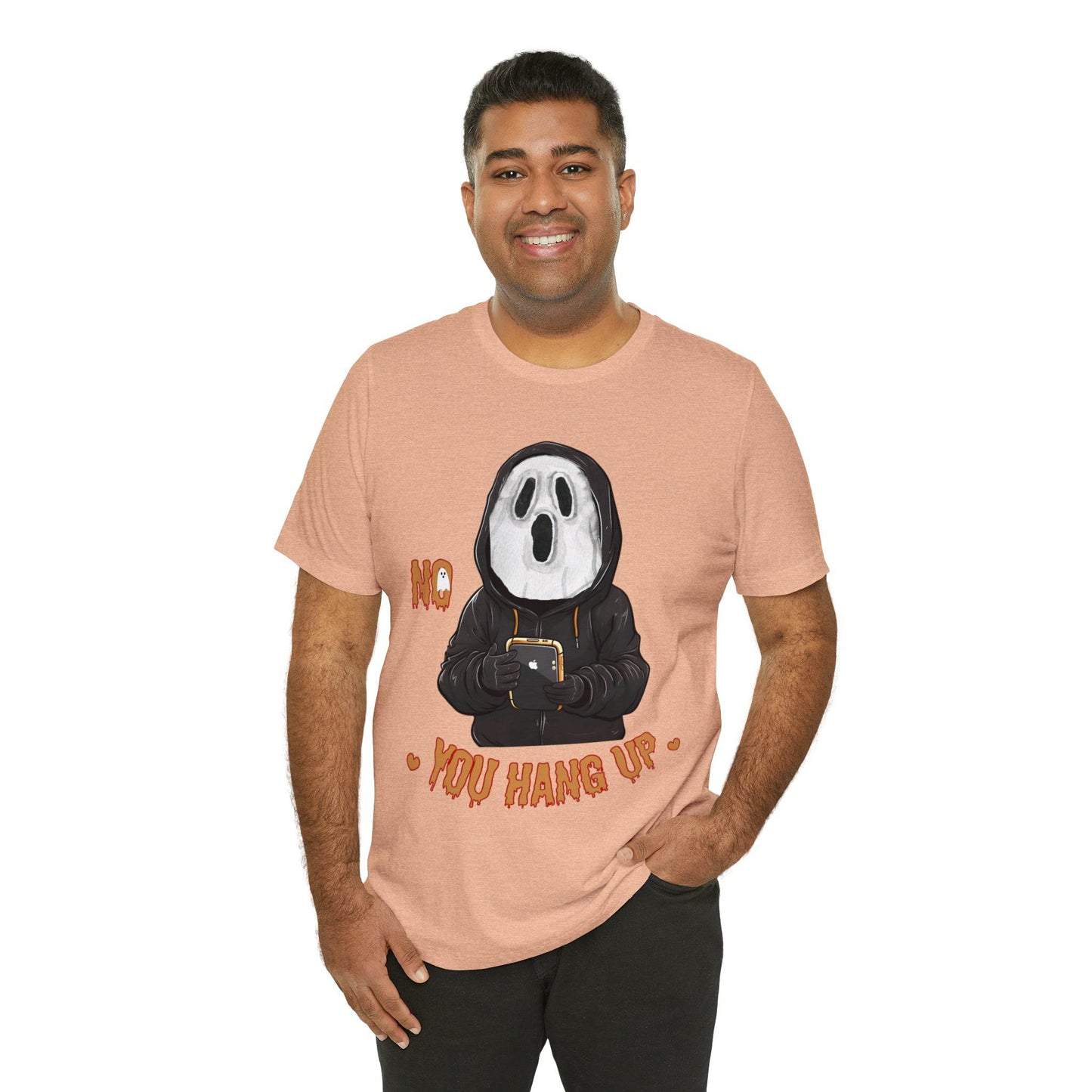 Elevate Your Halloween Style with the Playful 'No You Hang Up' Shirt Spooky shirt - Giftsmojo