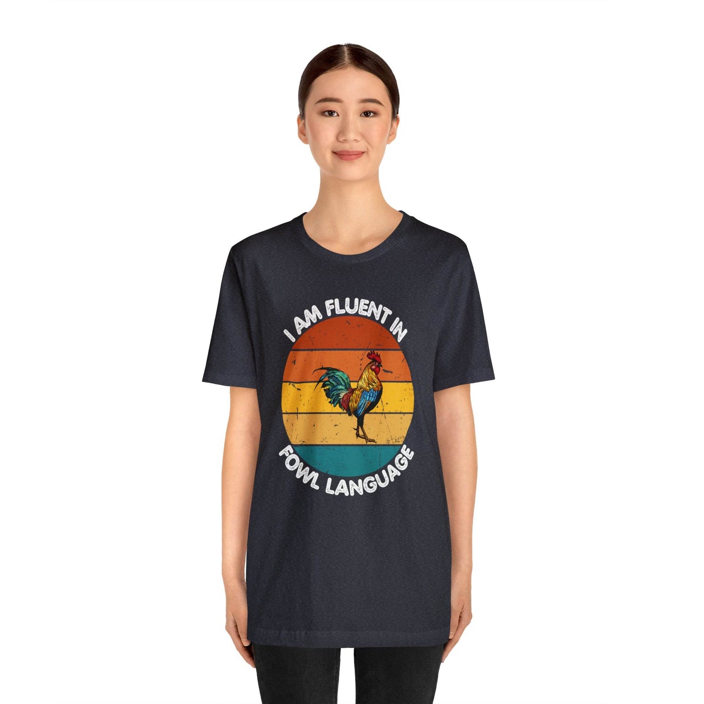 Fluent in Fowl Language shirt, Chicken Shirt Chicken Tee Chicken Owner Gift - Gift For Chicken Lover gift - Giftsmojo