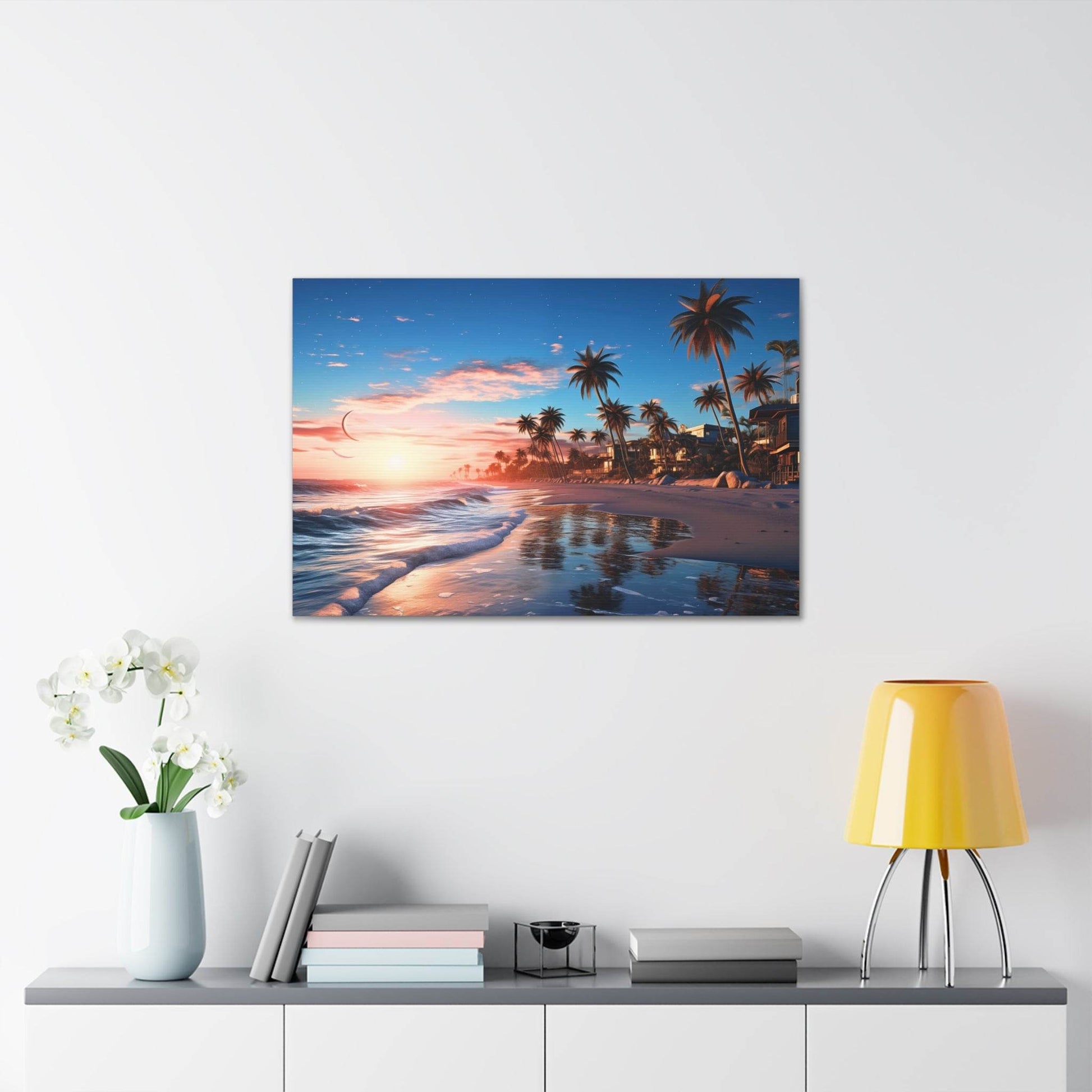 Venice Beach California Canvas Gallery Wraps - Giftsmojo