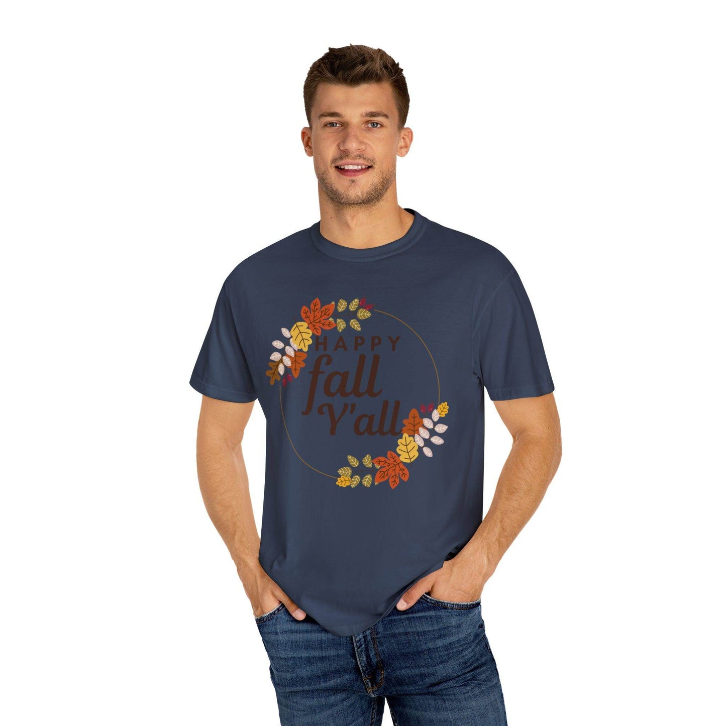 Happy Fall Y'all Gift for Fall, Funny Fall Shirts Gift, Autumn Tee, Fall Tshirt - Giftsmojo
