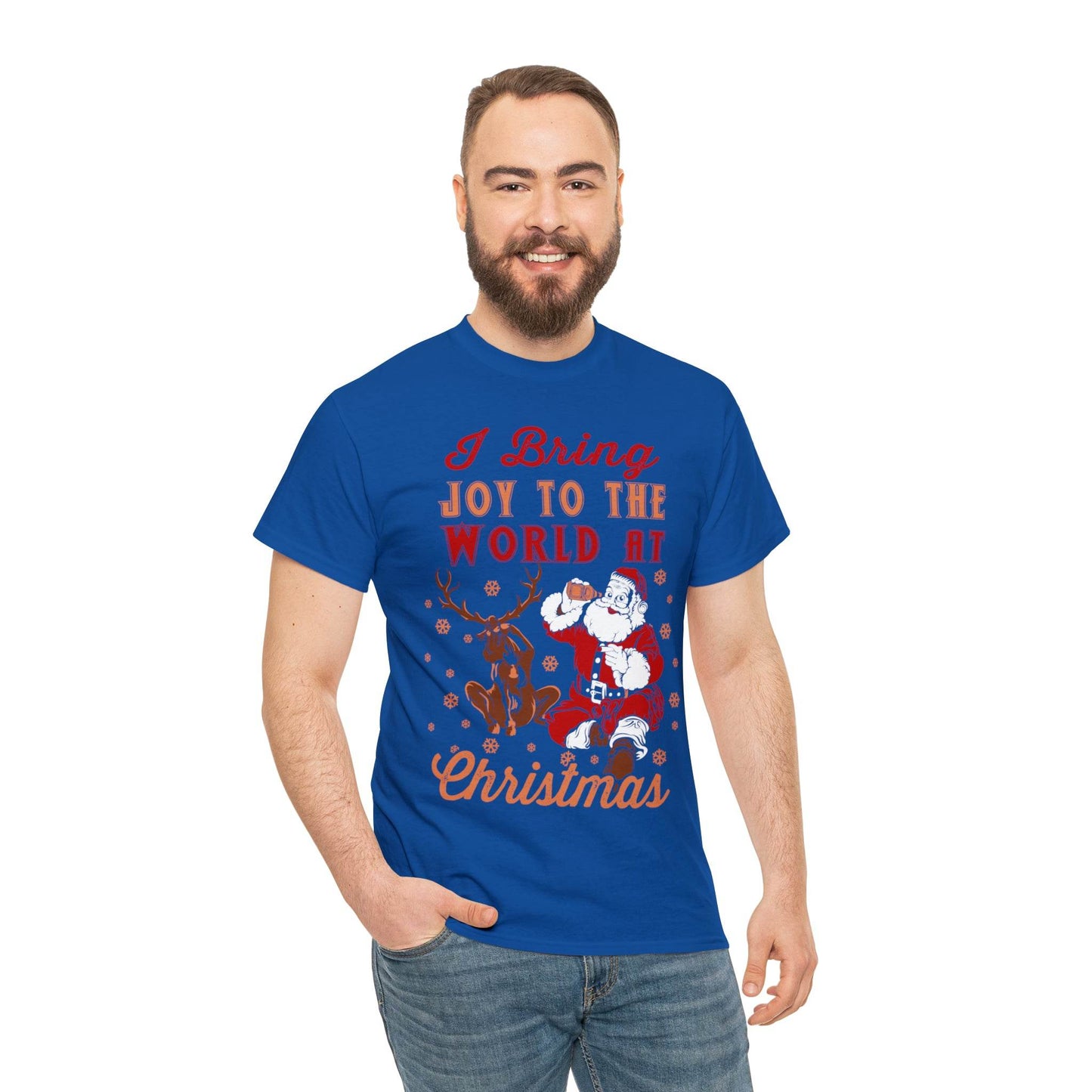 I bring Joy to the World at Christmas Shirt, Christmas Tee Christmas outfit, Christmas gifts - Giftsmojo