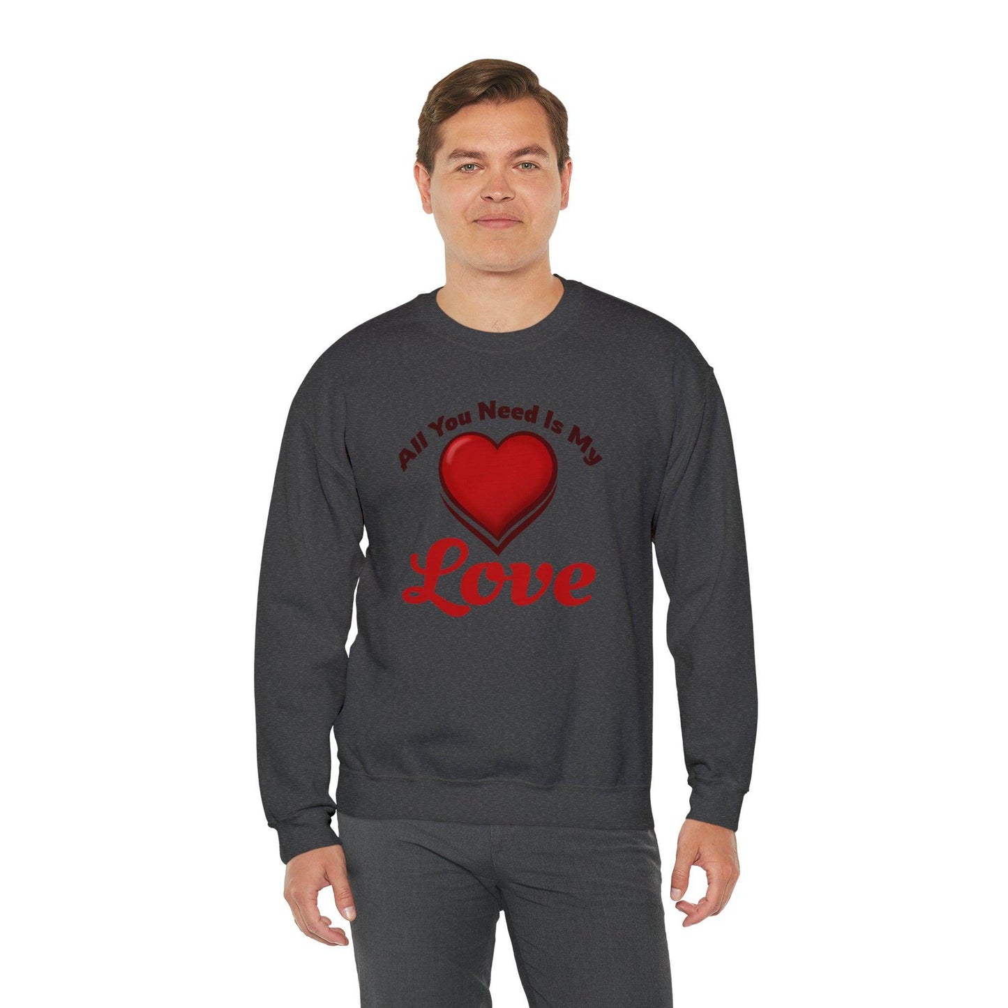 All you need is My Love Tee Hooded Sweatshirt - Giftsmojo