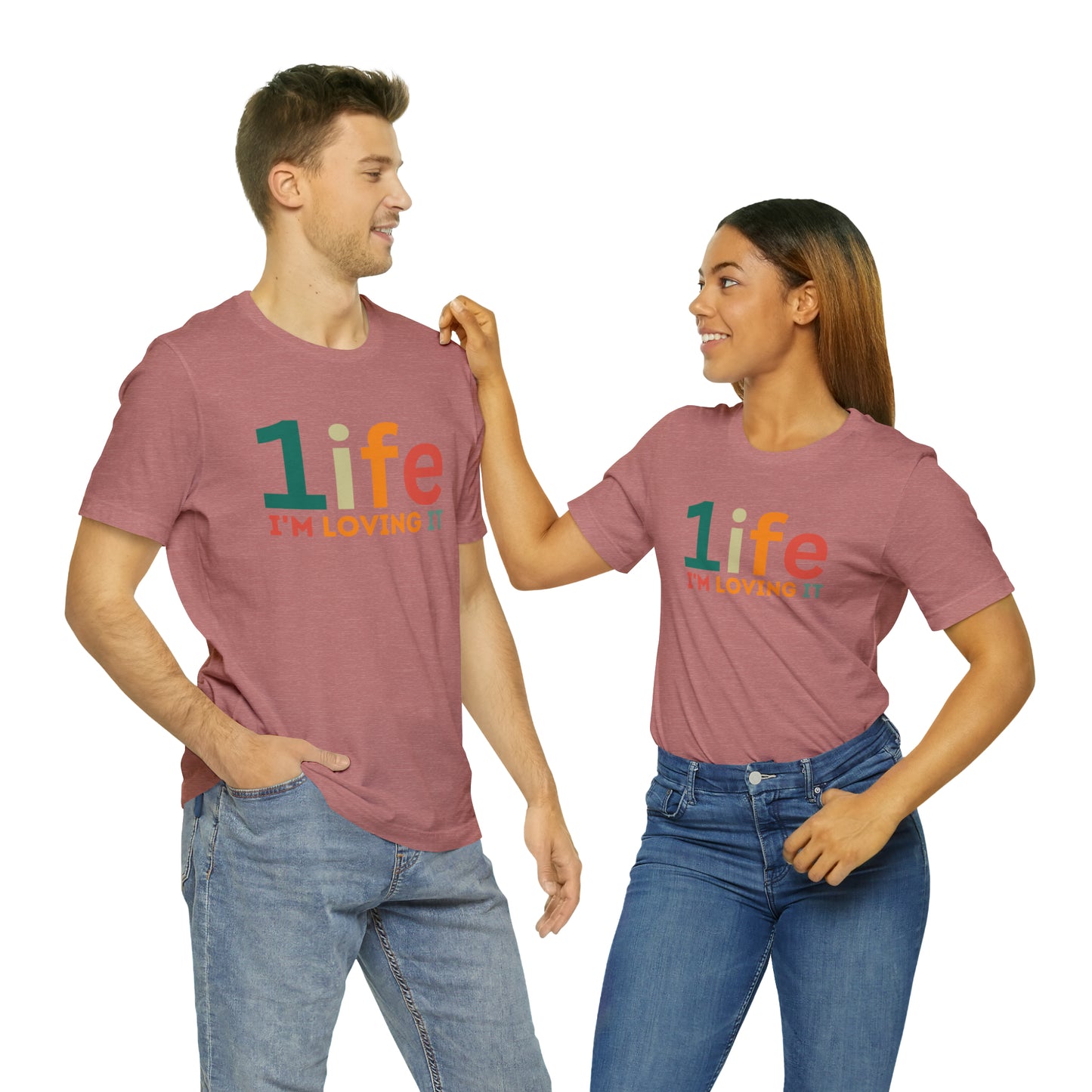 One life I'M Loving It Shirt Retro 1life shirt Live Your Life You Only Have One Life To Live Retro Shirt