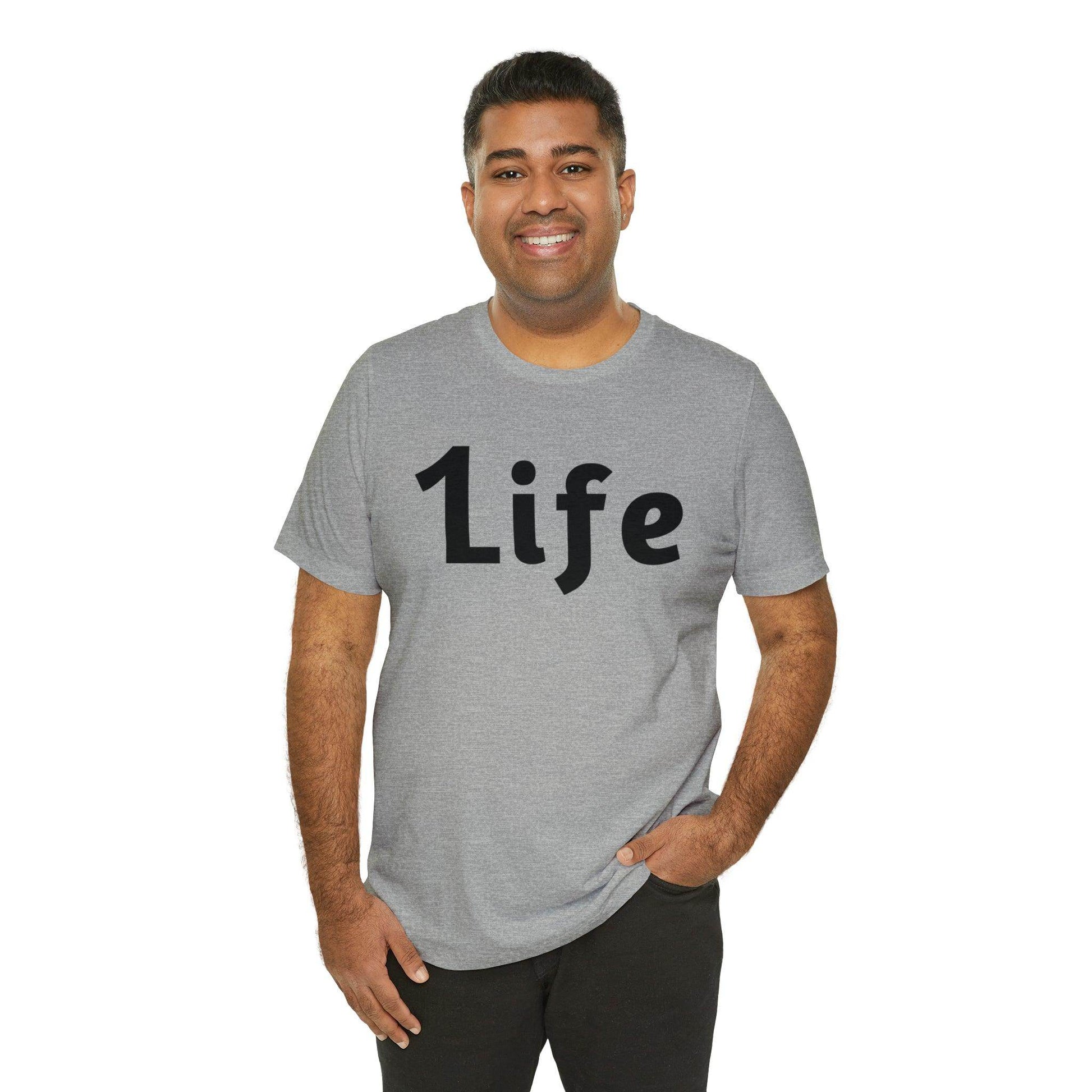 One life Shirt 1life shirt Live Your Life You Only Have One Life To Live - Giftsmojo