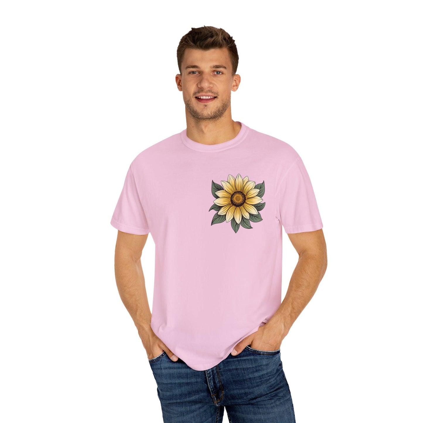Sunflower Shirt Women Flower Shirt Aesthetic, Floral Graphic Tee Floral Shirt Flower T-shirt, Wild Flower Shirt Gift For Her Wildflower T-shirt