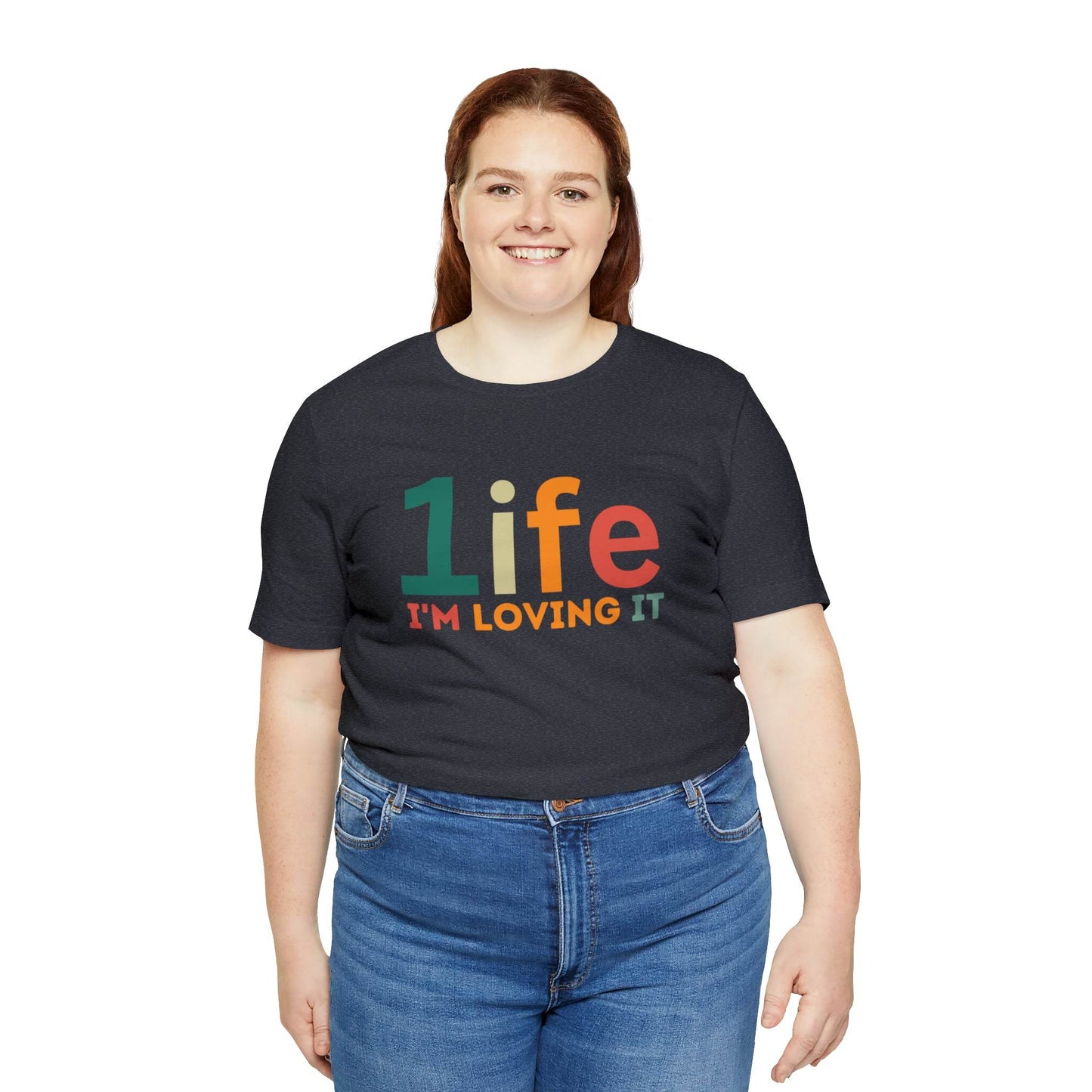 One life I'M Loving It Shirt Retro 1life shirt Live Your Life You Only Have One Life To Live Retro Shirt - Giftsmojo