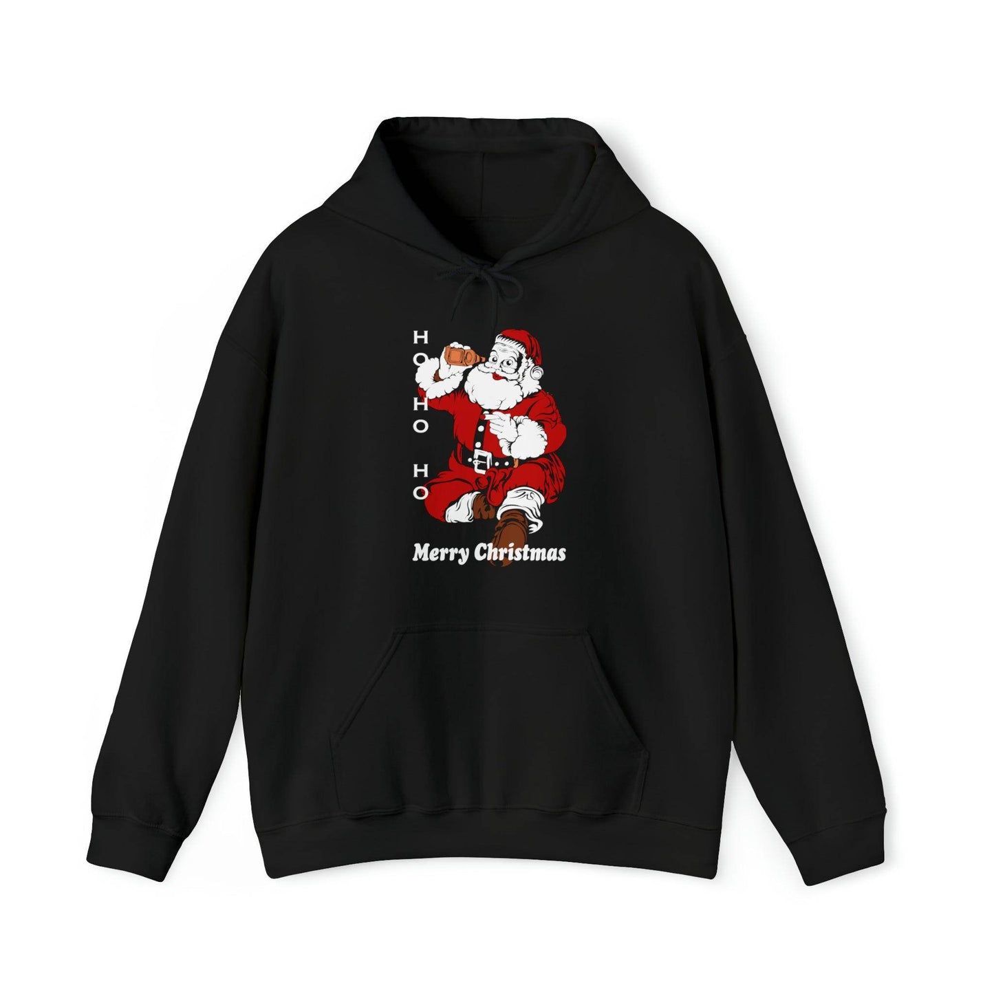 Ho HO Ho Merry Christmas Unisex Heavy Blend Hooded Sweatshirt Christmas Shirt Hoodie - Giftsmojo
