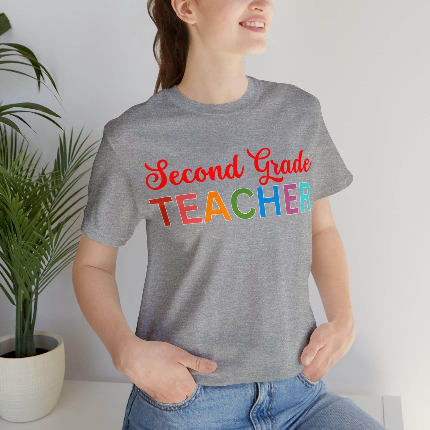 Second Grade Teacher Shirt, Teacher Shirt, Teacher Appreciation Gift for Teachers - Giftsmojo