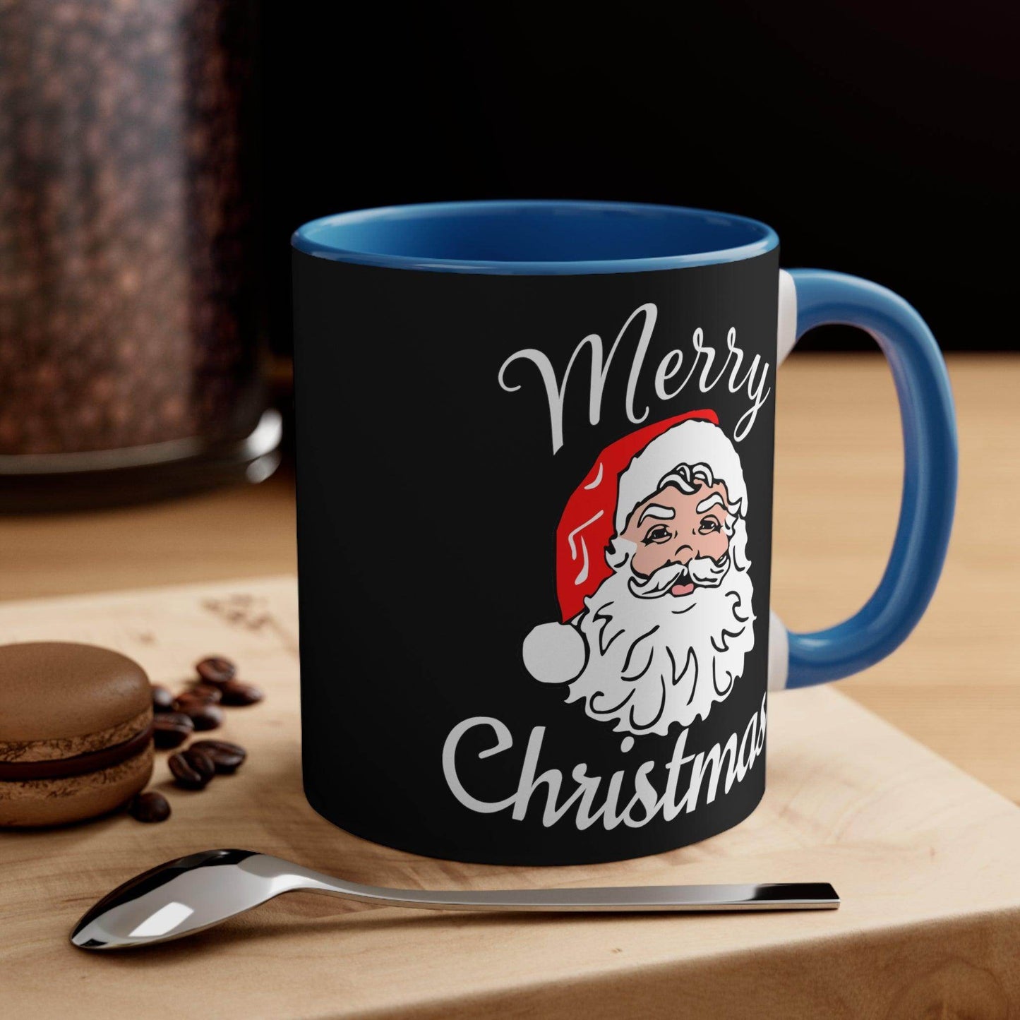 Santa, Merry Christmas Coffee Mug, Christmas Coffee mug Hot Cocoa Mug 11oz Christmas Gift for Coffee lovers - Giftsmojo