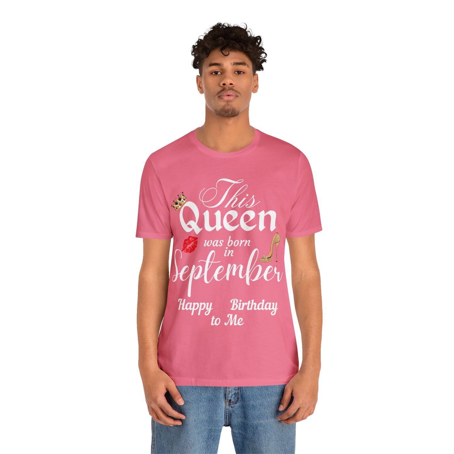Birthday Queen Shirt, Gift for Birthday, This Queen was born in September Shirt, Funny Queen Shirt, Funny Birthday Shirt, Birthday Gift