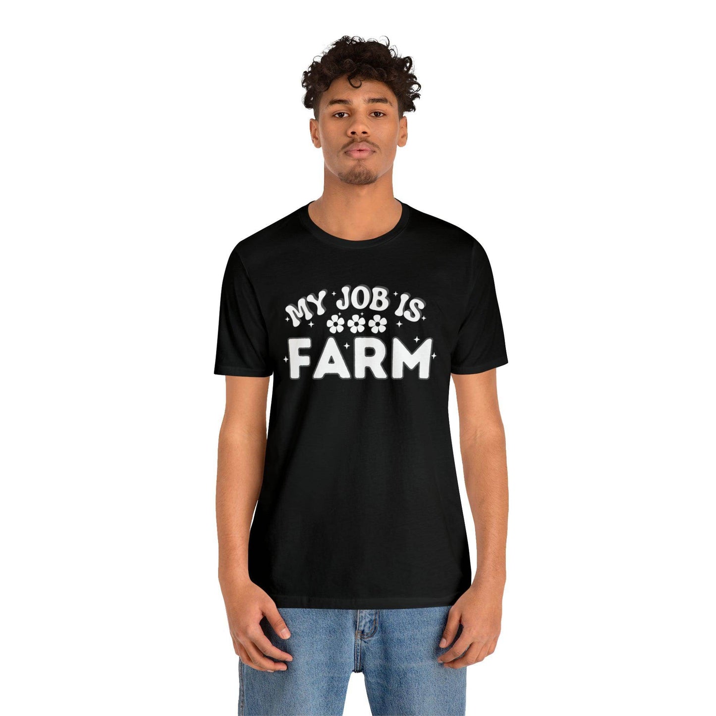 My Job is Farm Shirt Farmer Shirt Farming Shirt Homestead Gardening Shirt Farmers, Farmhand, Livestock Farmer, Crop Grower Horticulturist, Animal Scientist, Agricultural Engineer Environmental Scientist,  - Giftsmojo