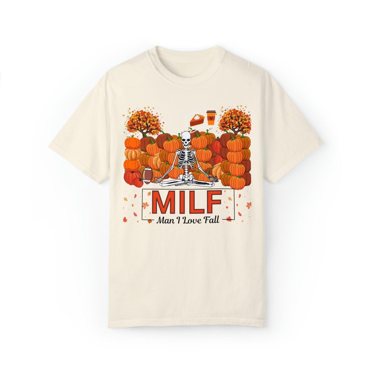 MILF Man I love Fall Gift for Fall Funny Fall Shirts Gift Pumpkin Comfort Colors Shirt