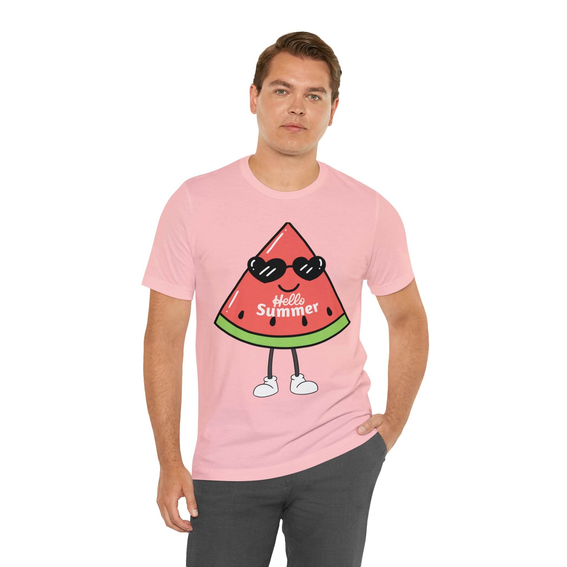 Funny Hello Summer Shirt, Water Mellon shirt, Summer shirts for women and men - Giftsmojo