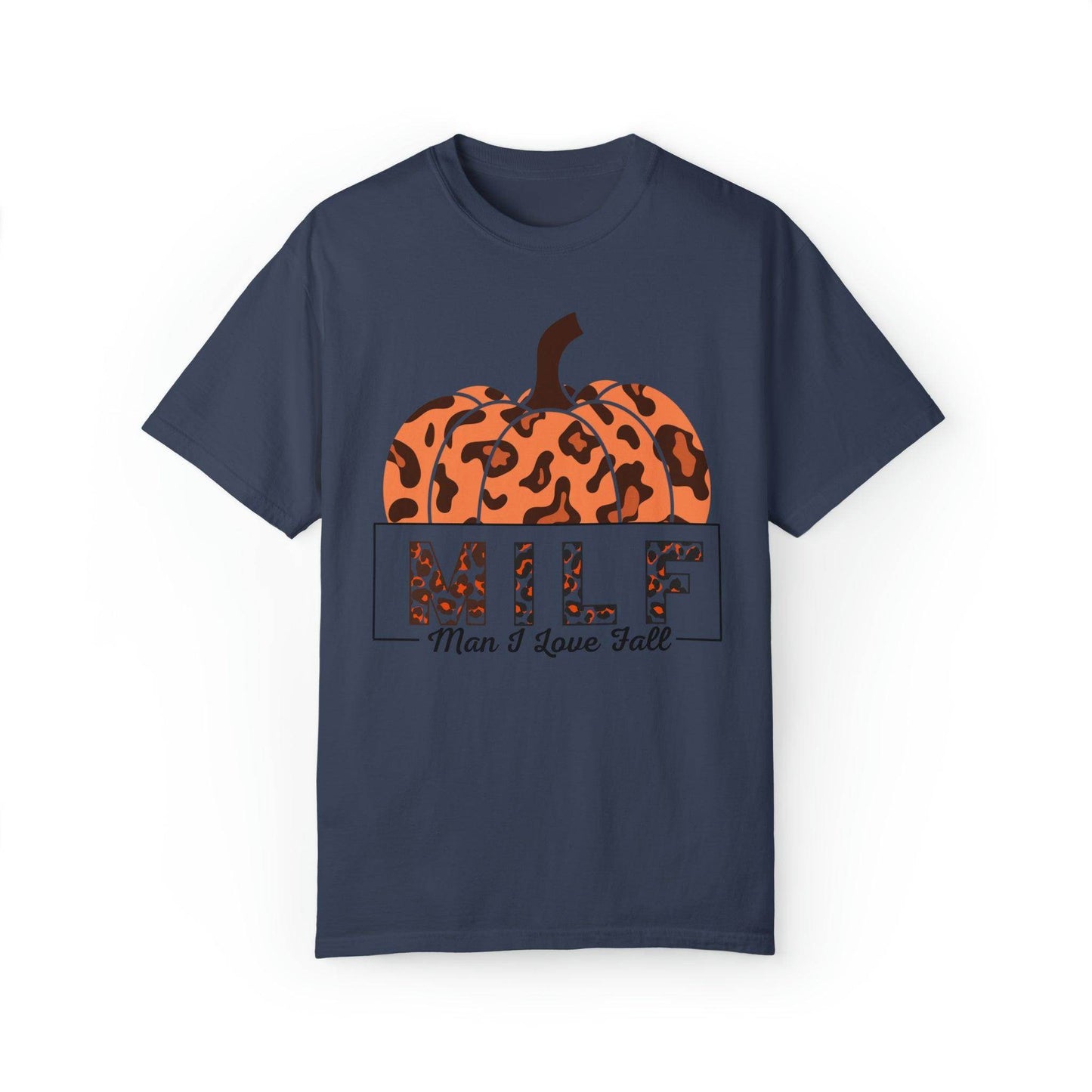 Man I love Fall Gift for Fall Funny fall shirts gift Pumpkin comfort colors - Giftsmojo