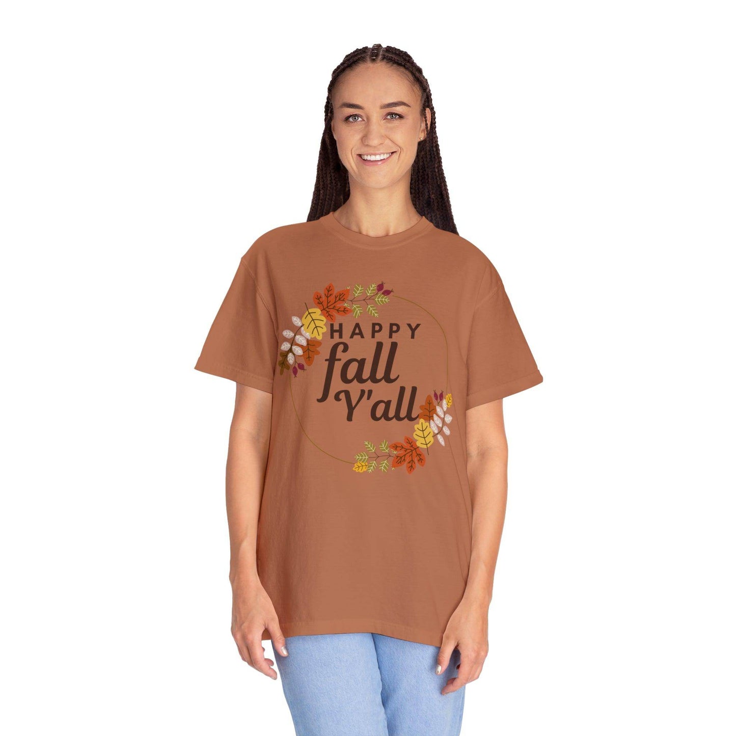 Happy Fall Y'all Gift for Fall, Funny Fall Shirts Gift, Autumn Tee, Fall Tshirt - Giftsmojo