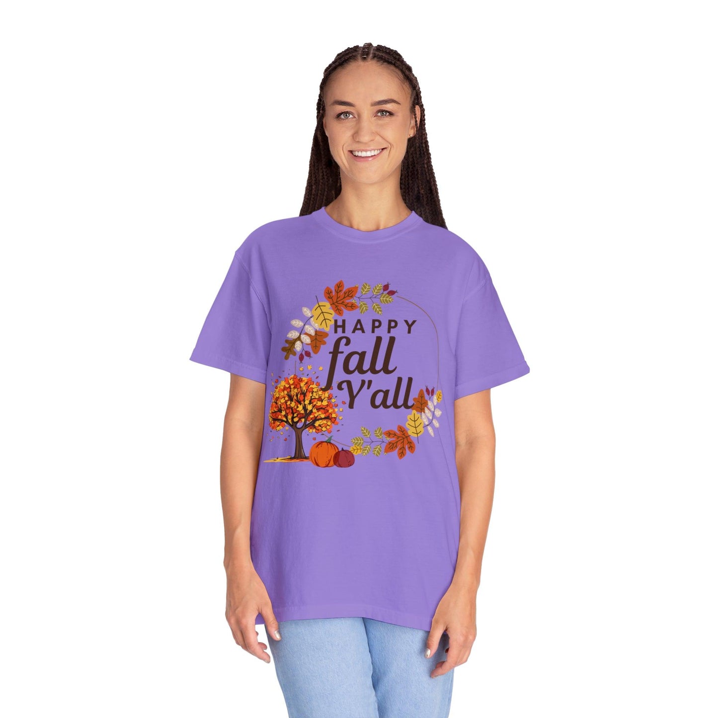 Happy Fall Y'all Gift for Fall, Funny fall shirts gift, autumn tee,