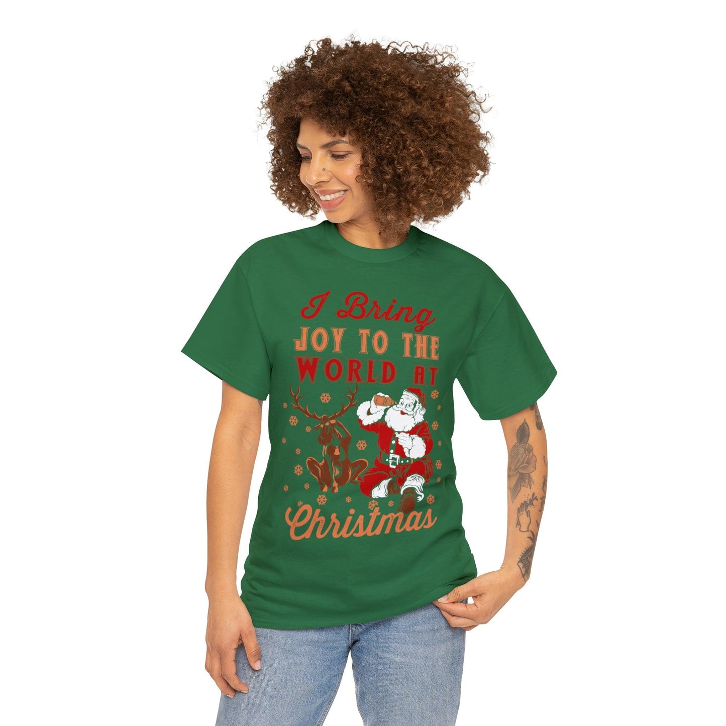 I bring Joy to the World at Christmas Shirt, Christmas Tee Christmas outfit, Christmas gifts