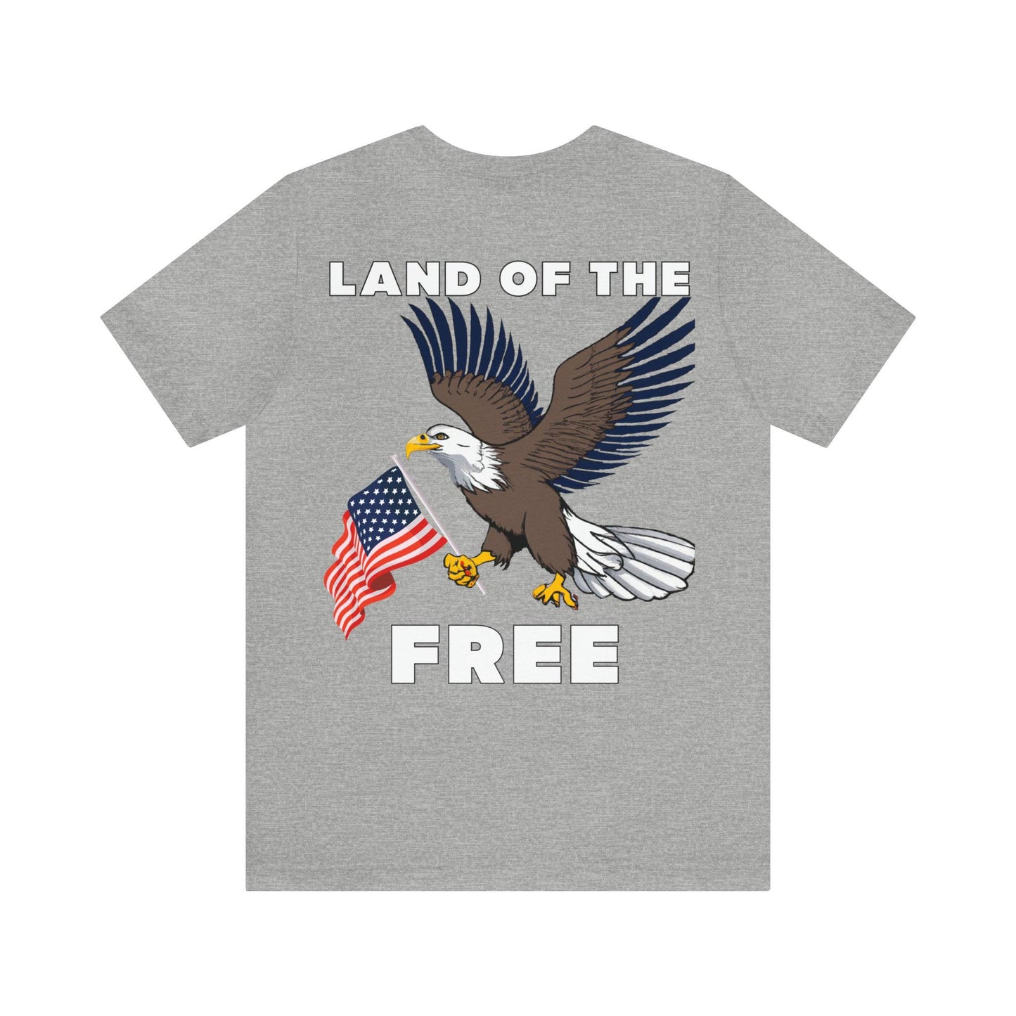 Celebrate Independence Day with Patriotic Shirts: Land of the free Shirts for Women and Men
