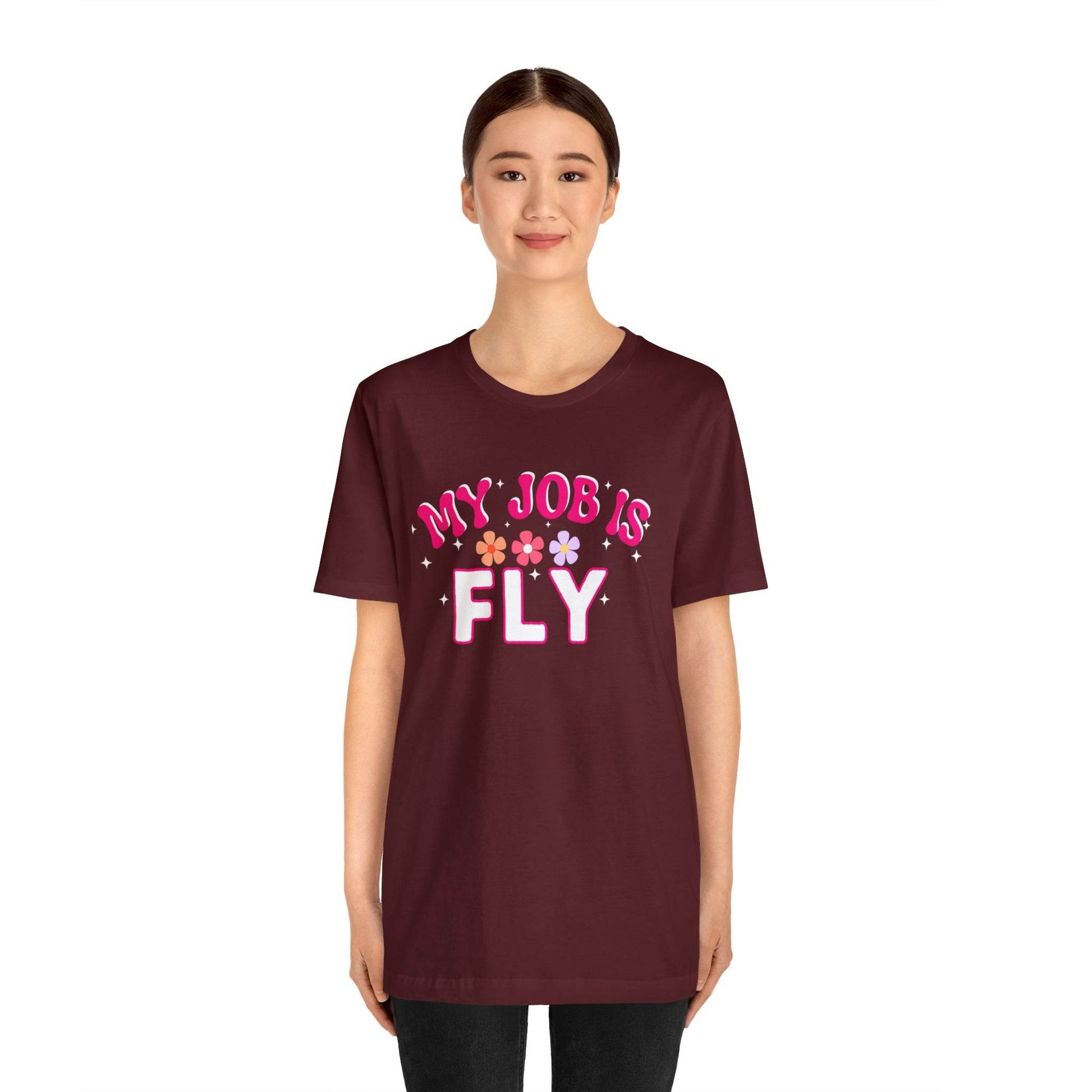 My Job is Fly Shirt Pilot Shirt Aviation Shirt Flight - Giftsmojo