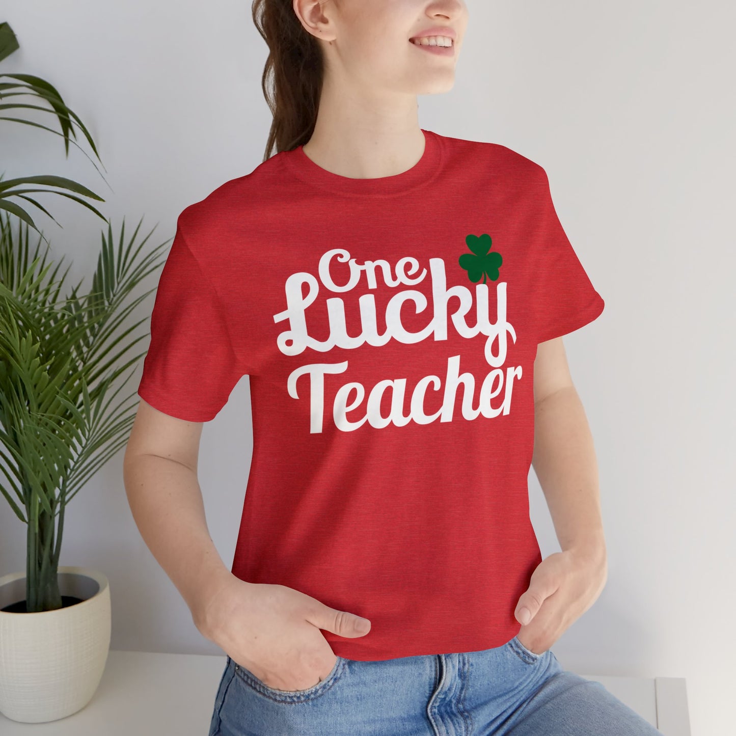 One Lucky Teacher Shirt Feeling Lucky St Patrick's Day Shirt St Paddy's Day