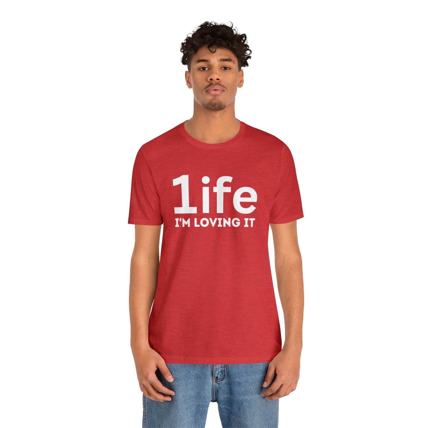 One life I'M Loving It Shirt Retro 1life shirt Live Your Life You Only Have One Life To Live Retro Shirt - Giftsmojo