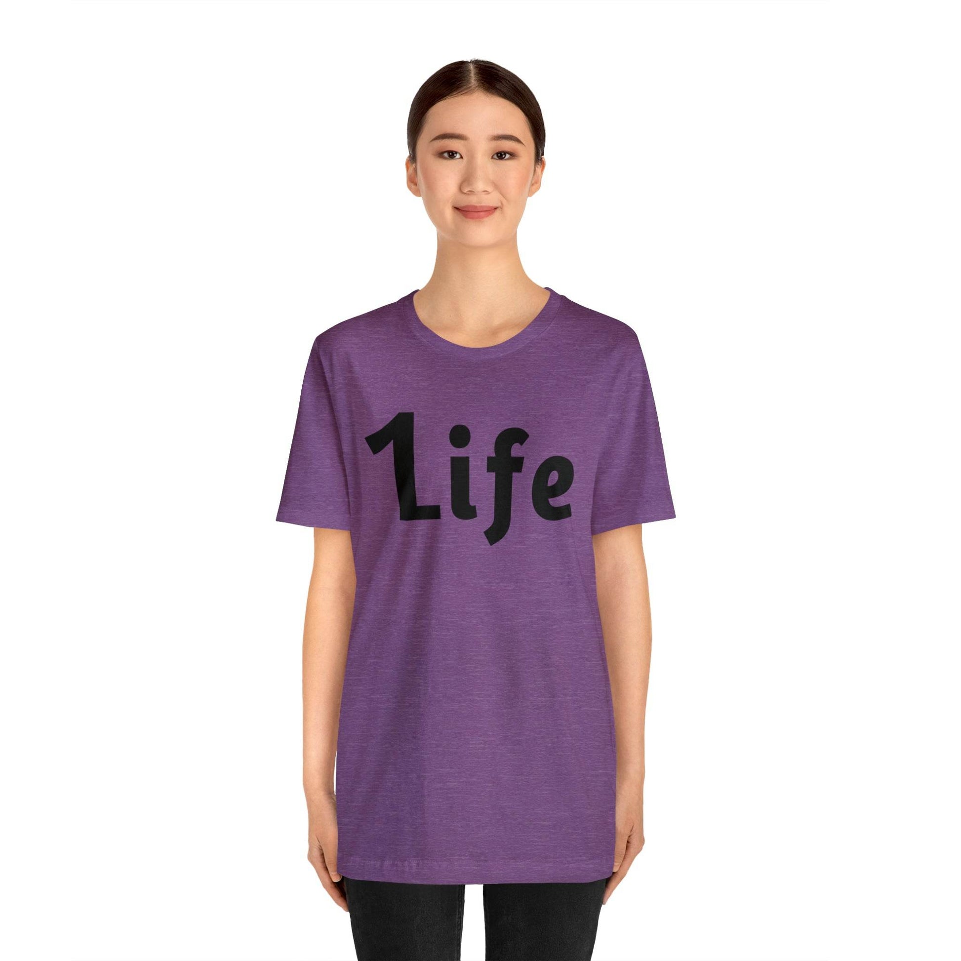 One life Shirt 1life shirt Live Your Life You Only Have One Life To Live - Giftsmojo