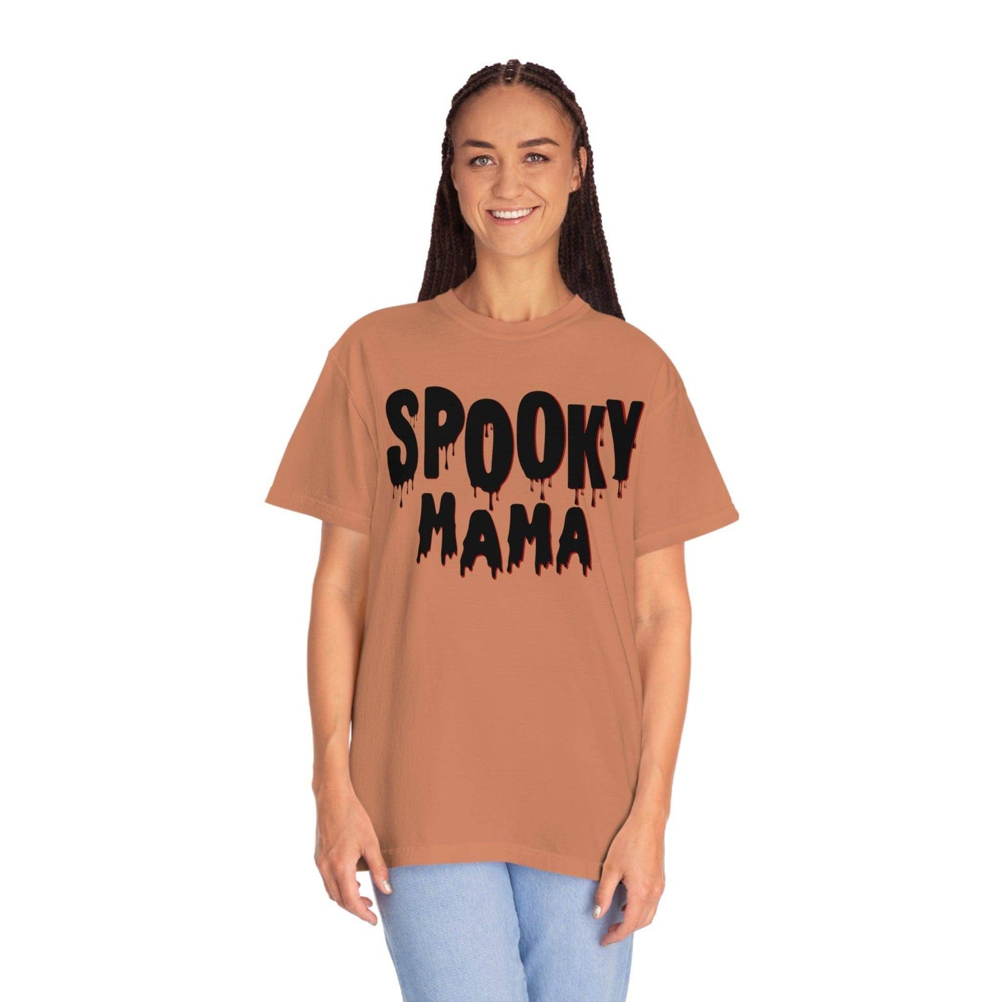 Retro Halloween Tshirt, Spooky Mama Shirt, Vintage Halloween Shirt Trendy Halloween Vibes - Giftsmojo