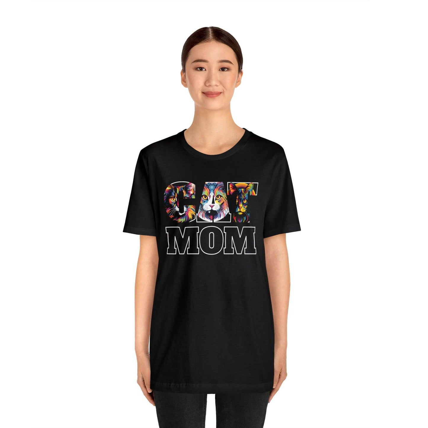 Vintage Cat Shirt Retro Cat Mom Tshirt Animal Lover Gift Cat T Shirt Cat Mom Gift Cat Lover Gift - Cat Lover Shirt Trendy Shirt for Cat Mom - Giftsmojo