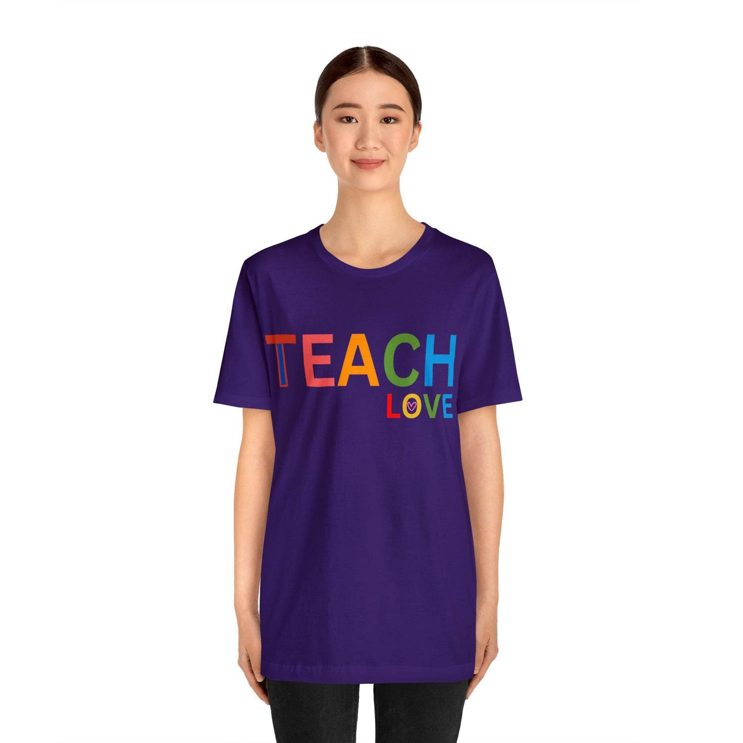 I Teach Love Shirt, Teacher Shirt, Teacher Appreciation Gift for Teachers - Giftsmojo