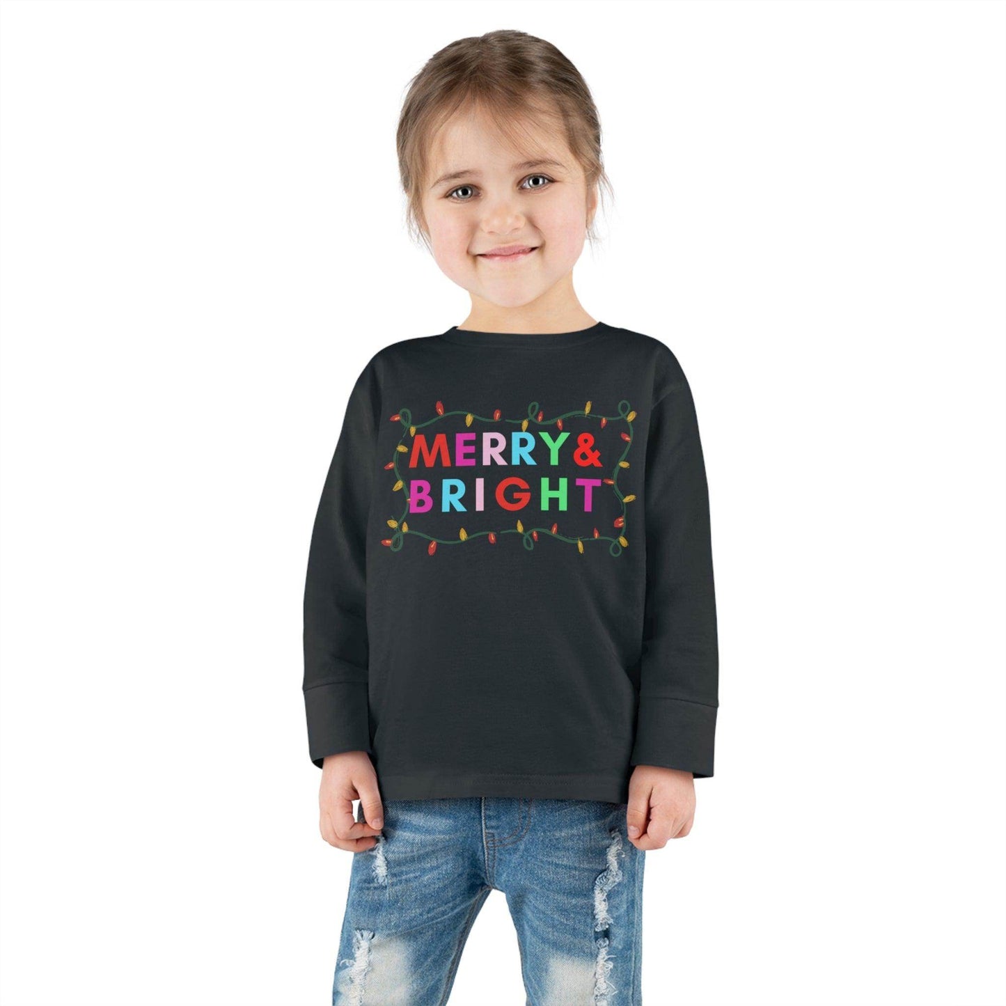 Toddler Christmas Shirt Toddler Christmas Long Sleeve Tee Kids Christmas Gift - Giftsmojo