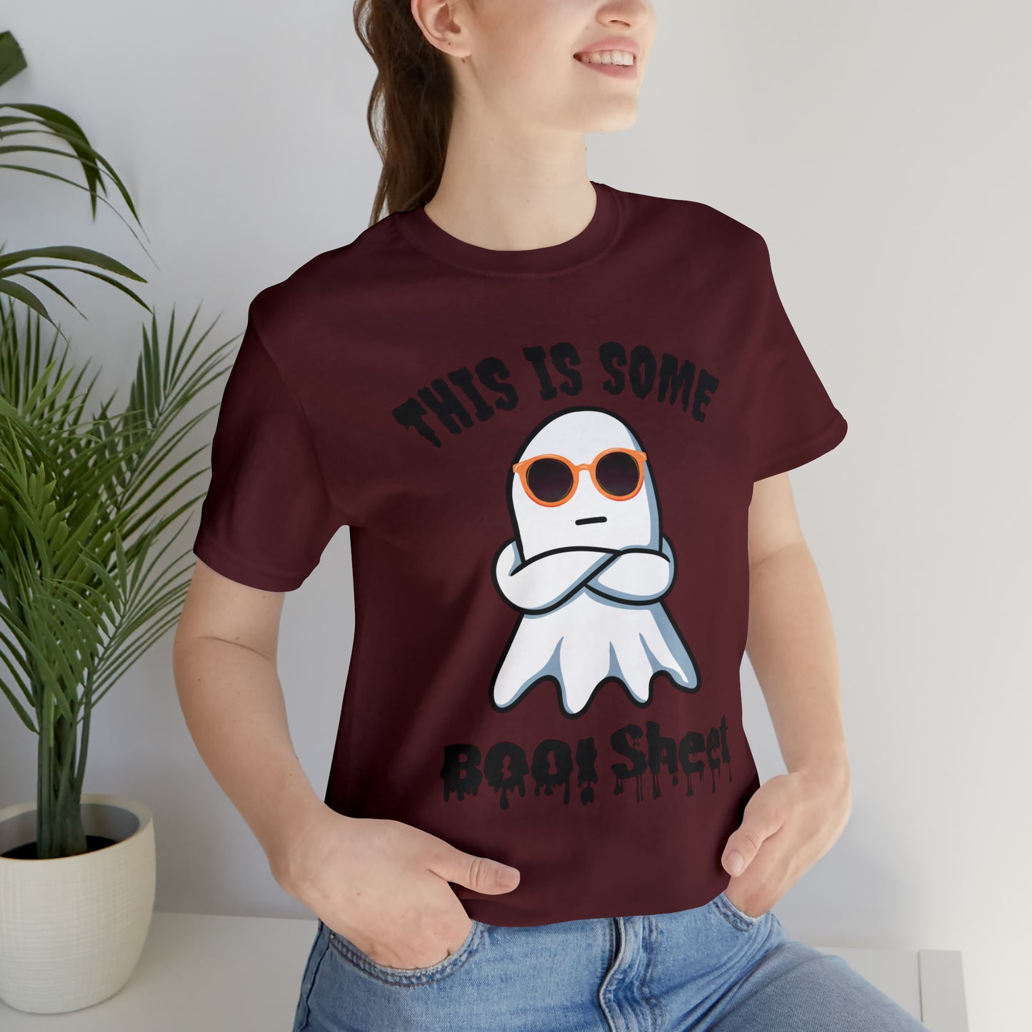 This Is Some Boo Sheet Funny Halloween Shirt Funny Halloween Costume Spooky Season Tee Funny Gift Shirt for Birthday Christmas Anniversary