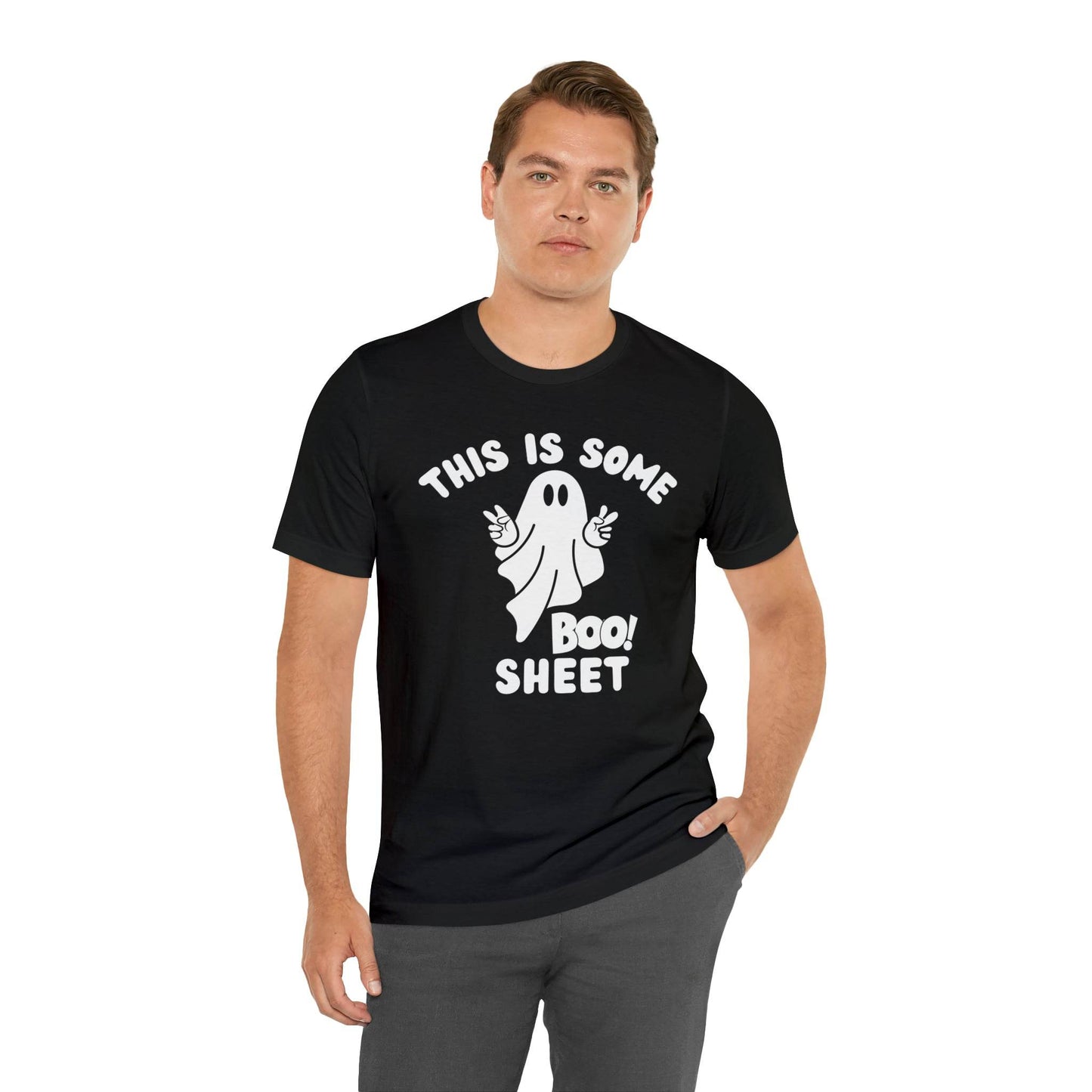 This Is Some Boo Sheet Funny Halloween Shirt Funny Halloween Costume Spooky Season Tee Funny Gift Shirt for Birthday Christmas Anniversary - Giftsmojo