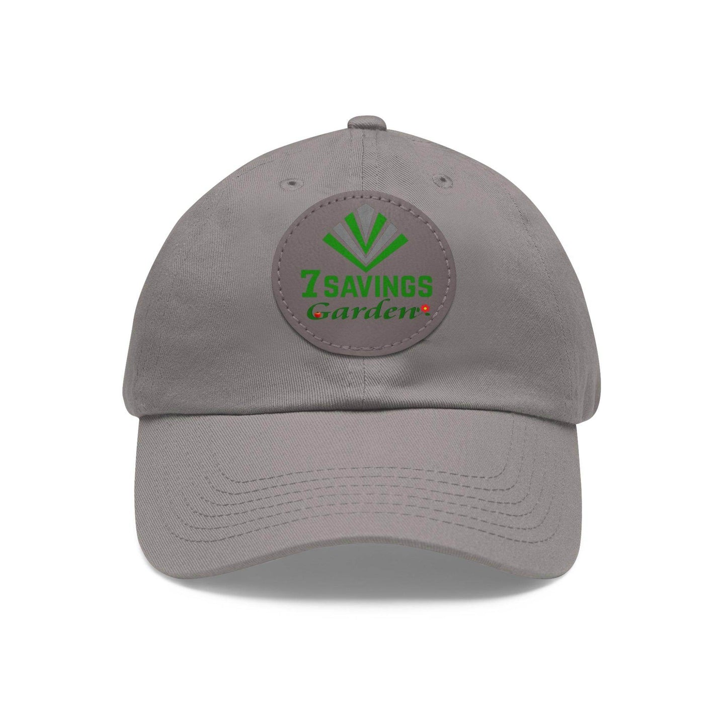 7savings Dad Hat with Leather Patch (Round) Plant lover hat - Giftsmojo