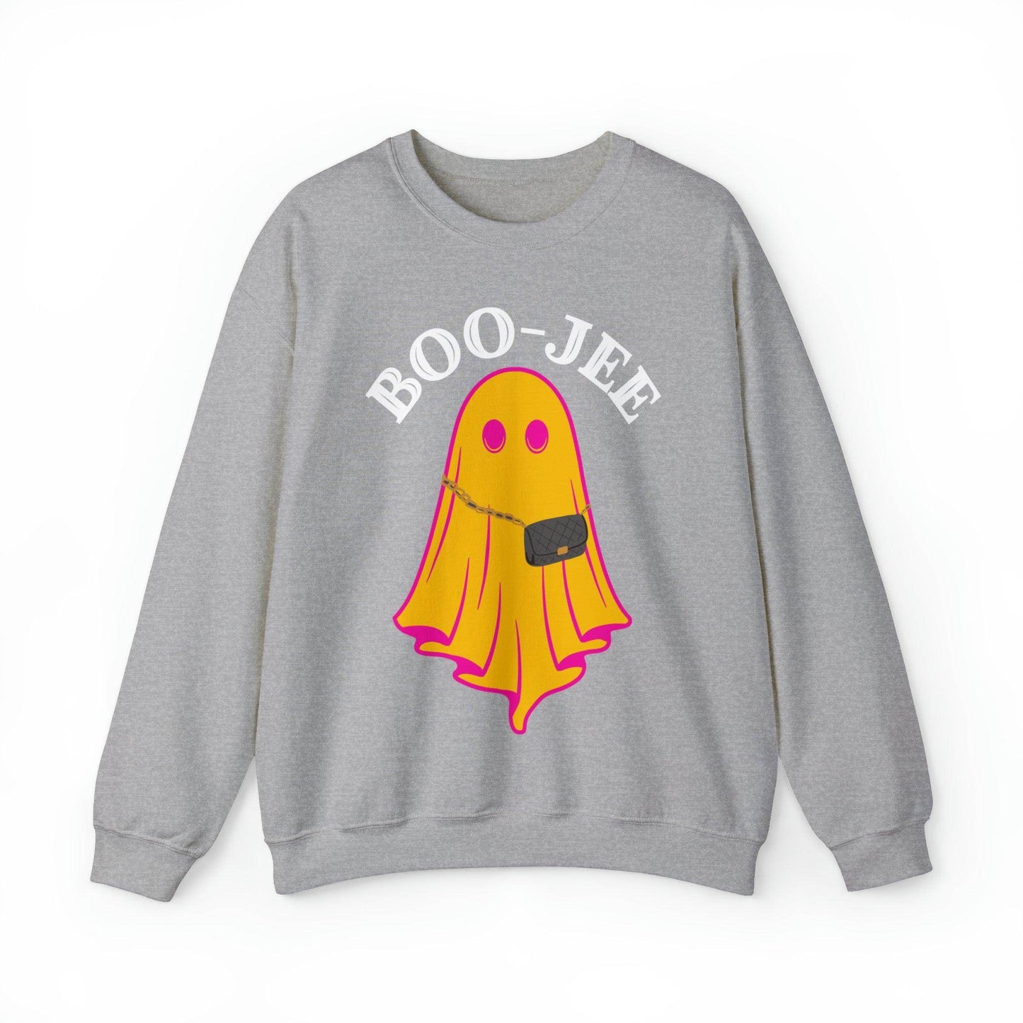 Boo-Jee Sweatshirt, Boo Halloween Sweatshirt, Spooky Ghost Sweatshirt, Boo Jee Shirt, Halloween Ghost Sweatshirt, Halloween Boo Shirt - Giftsmojo