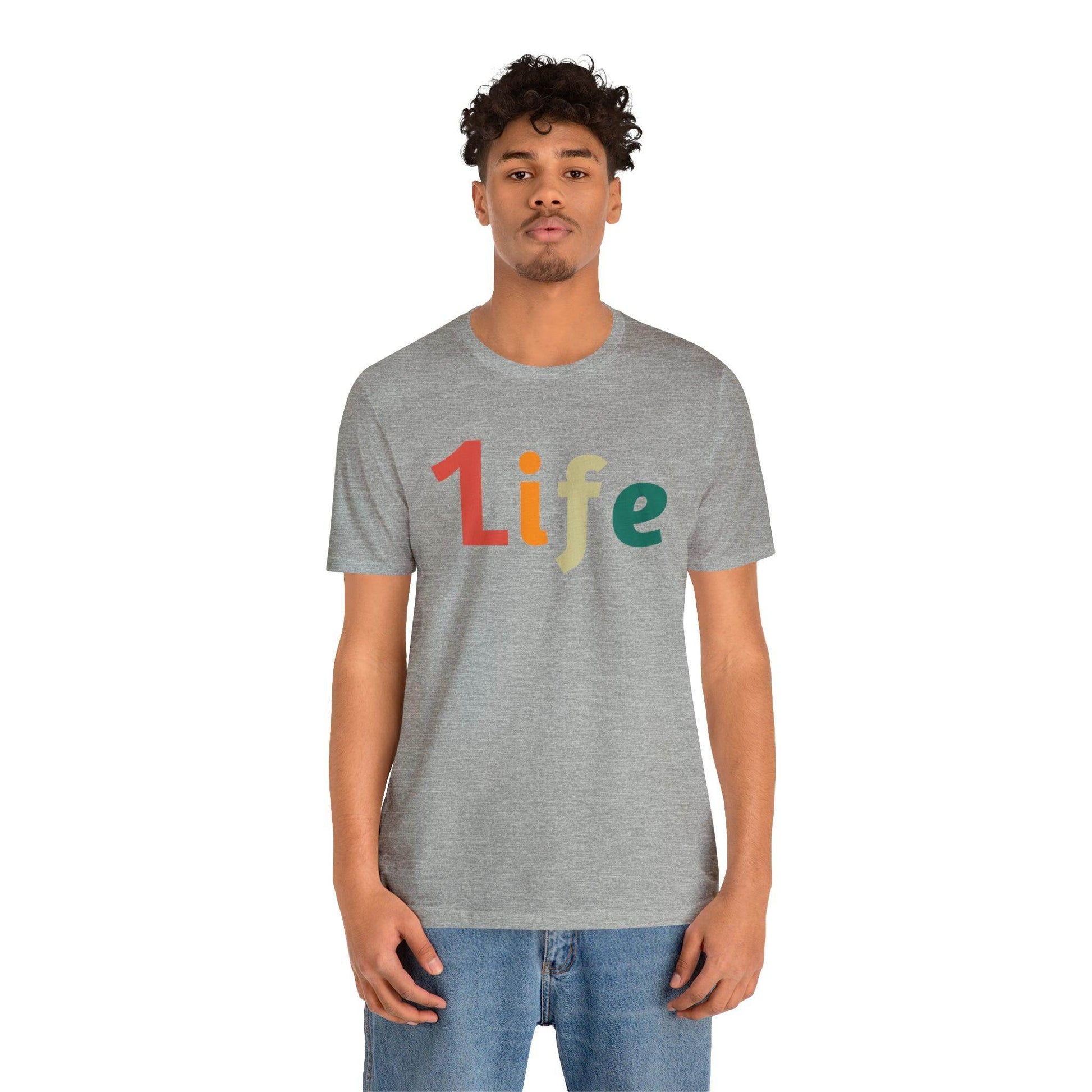 Retro One life Shirt 1life shirt Live Your Life You Only Have One Life To Live Retro Shirt - Giftsmojo