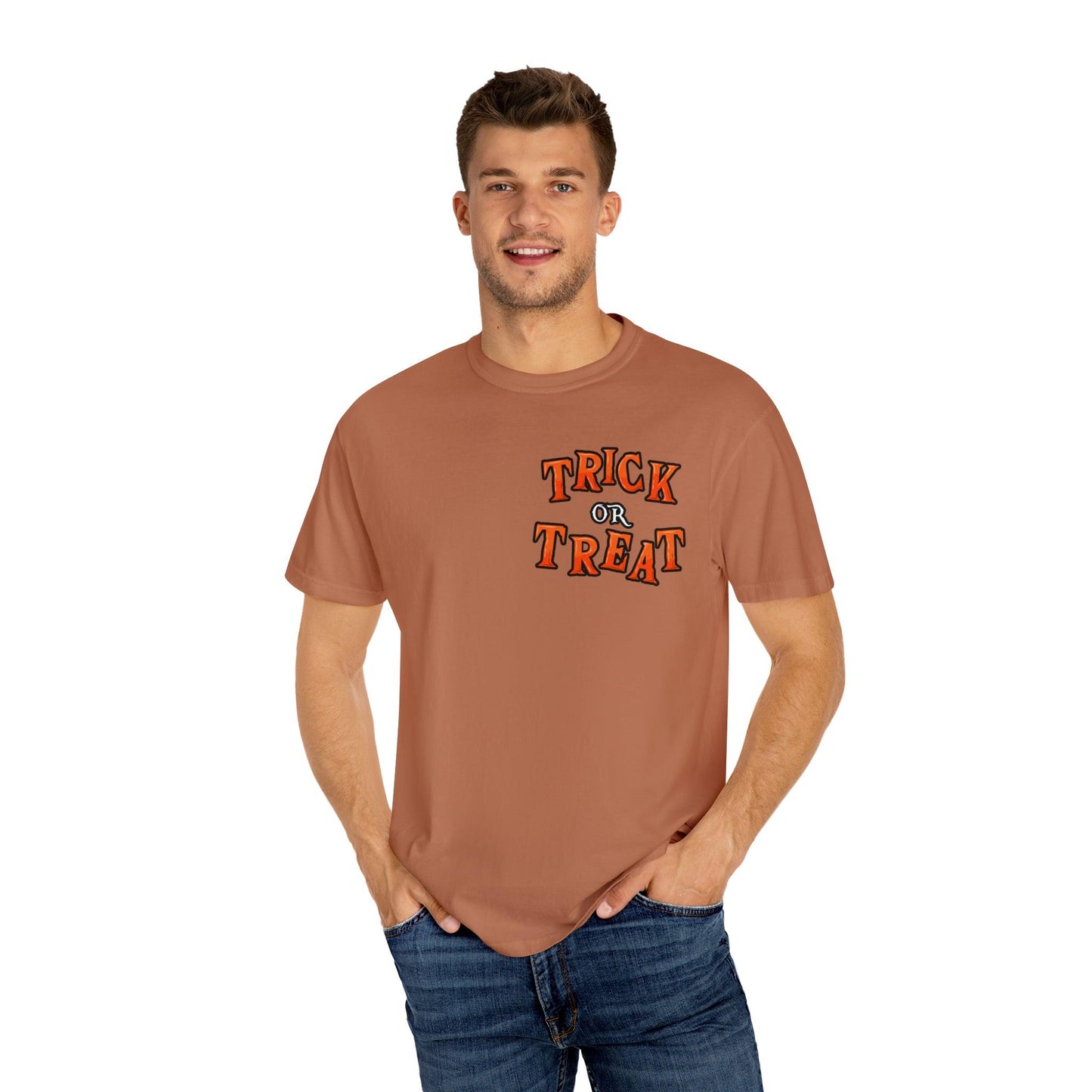 Halloween Party Outfit Trick or Treat Shirt Vintage Shirt Halloween Costume Cute Spooky Shirt, Halloween Gift Halloween T-shirt Trick or Treat Outfit
