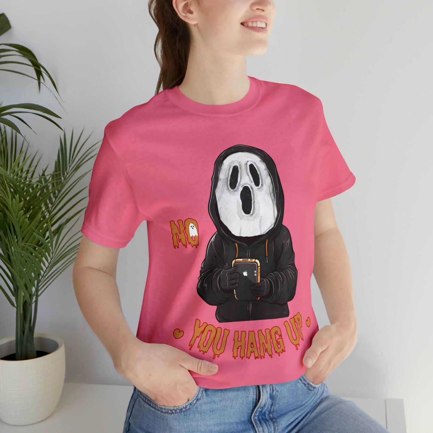 Elevate Your Halloween Style with the Playful 'No You Hang Up' Shirt Spooky shirt - Giftsmojo