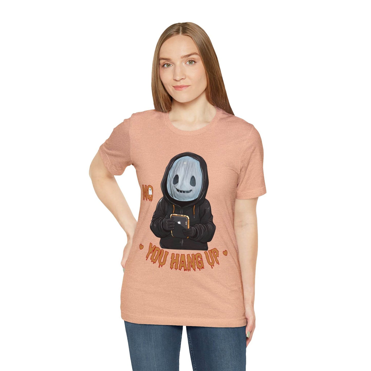 Halloween Shirt No You Hang Up Scary Halloween Costume Fall shirt Spooky Vibes Shirt - Giftsmojo
