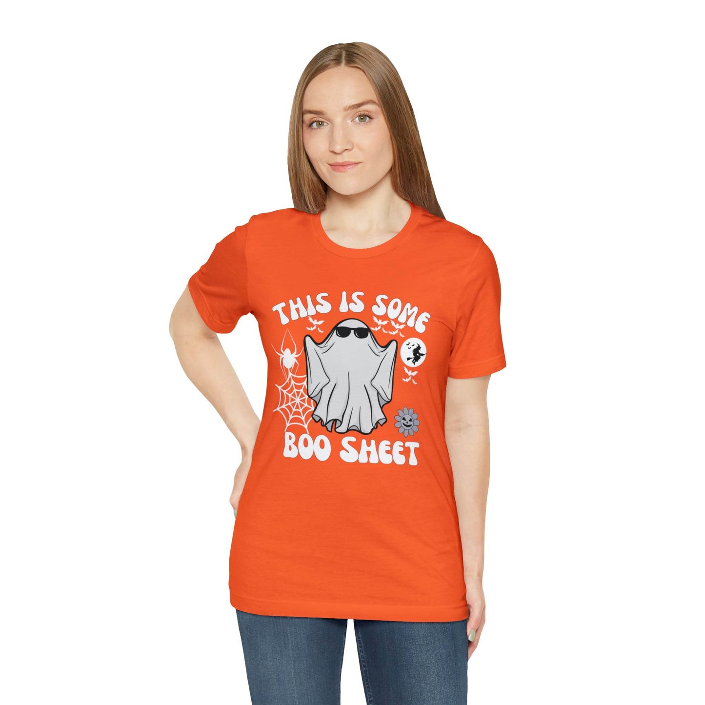This Is Some Boo Sheet Funny Halloween Shirt Funny Halloween Costume Spooky Season Tee Funny Gift Shirt for Birthday Christmas Anniversary - Giftsmojo