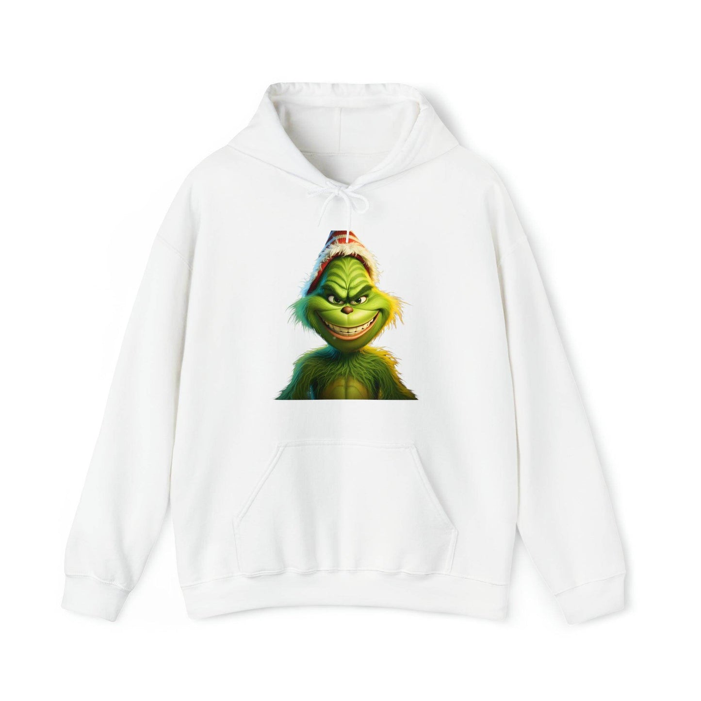 Grinch Hooded Sweatshirt Grinch Christmas Sweatshirt Christmas Sweater Truck Pullover Christmas Tree Sweat Pine Tree Pullover Grinch With a Mug - Giftsmojo